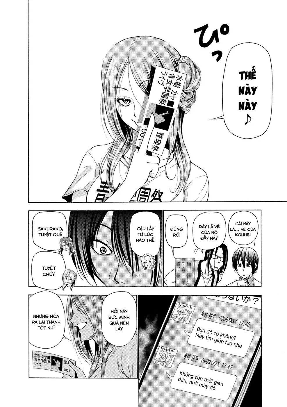 Grand Blue - Cô Gái Thích Lặn Nettruyen ZZZ Chương 25 Page 38