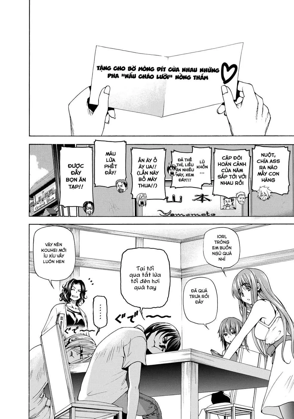 Grand Blue - Cô Gái Thích Lặn Nettruyen ZZZ Chương 23.5 Page 5
