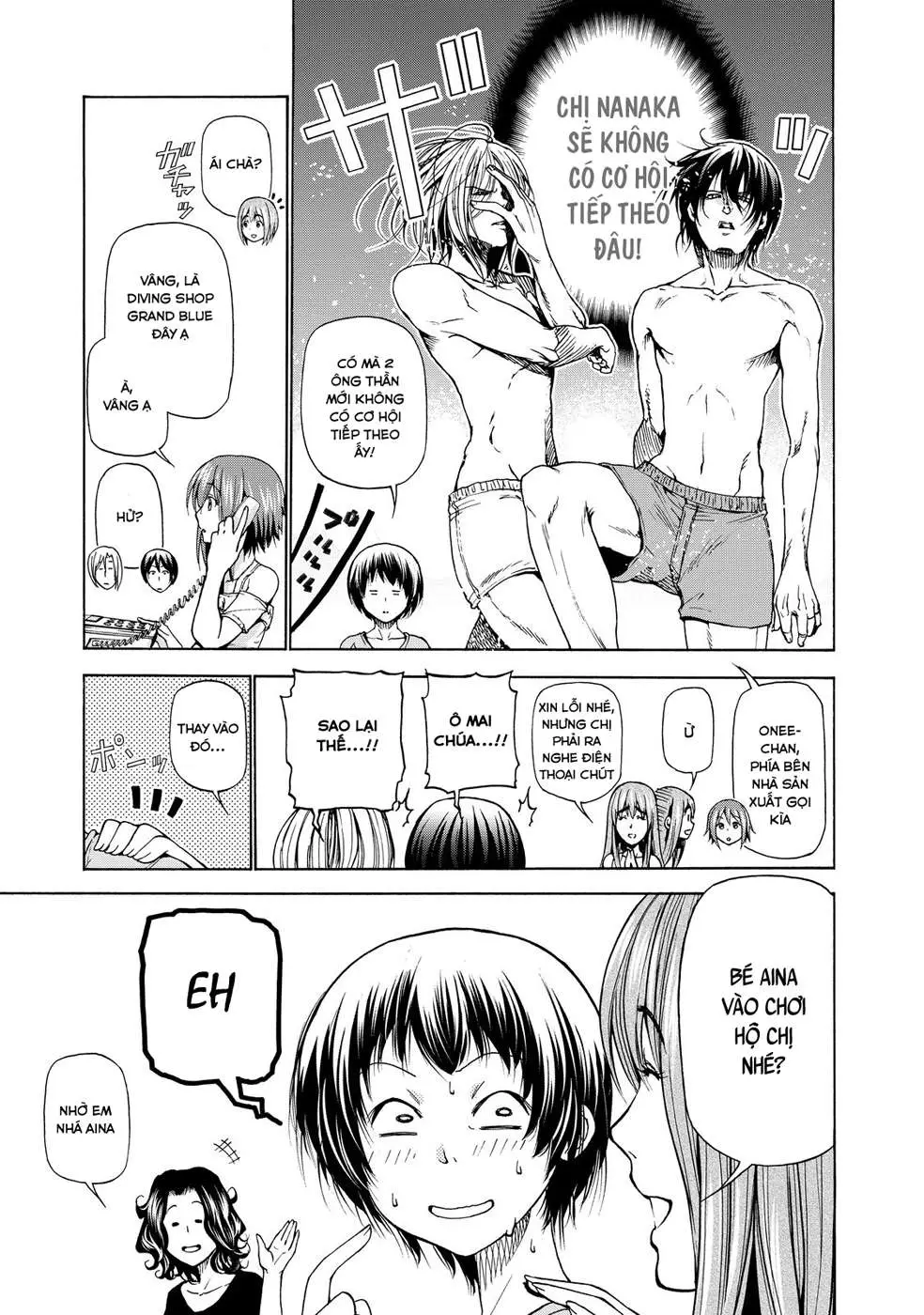 Grand Blue - Cô Gái Thích Lặn Nettruyen ZZZ Chương 23.5 Page 16