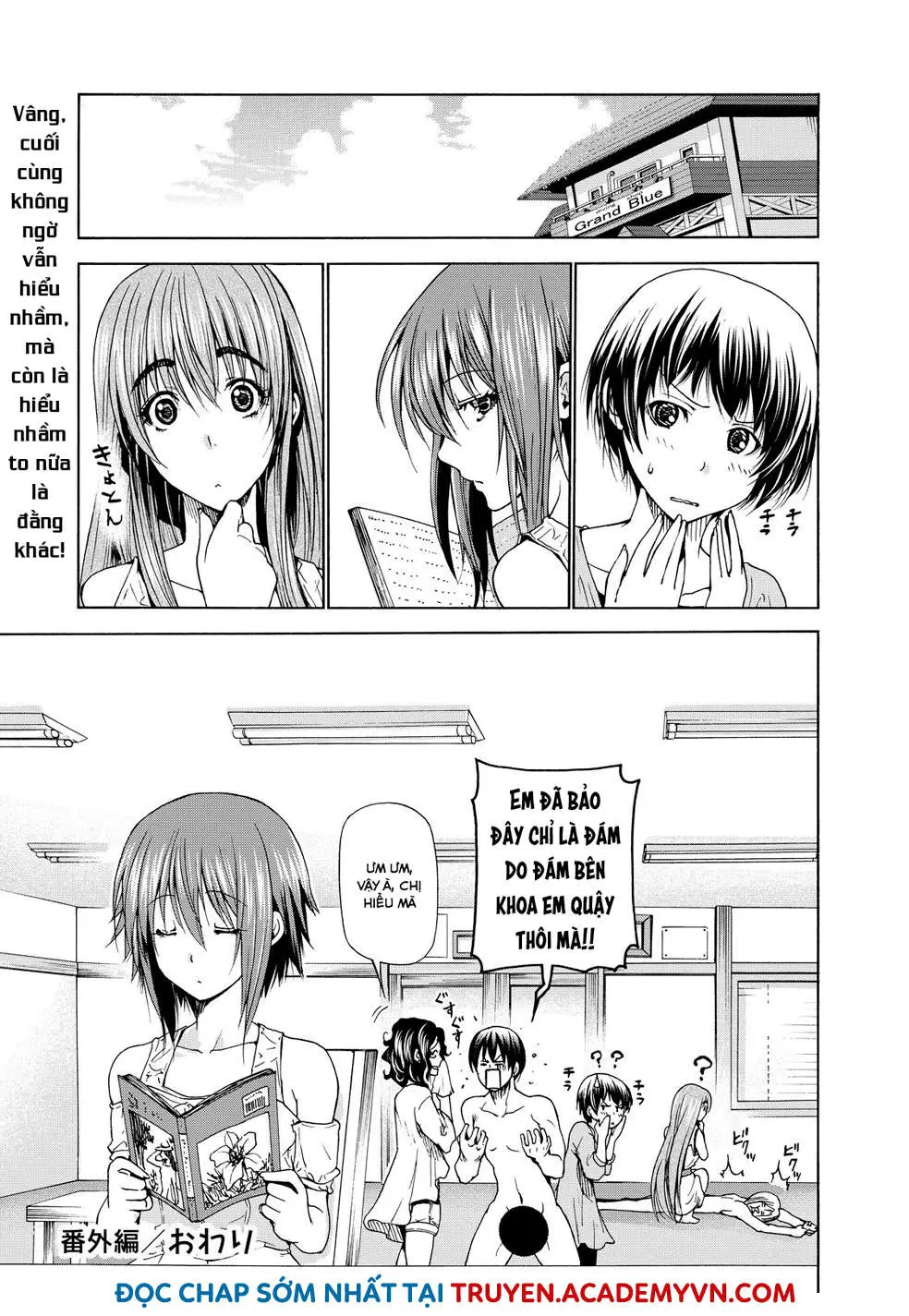 Grand Blue - Cô Gái Thích Lặn Nettruyen ZZZ Chương 23.5 Page 36