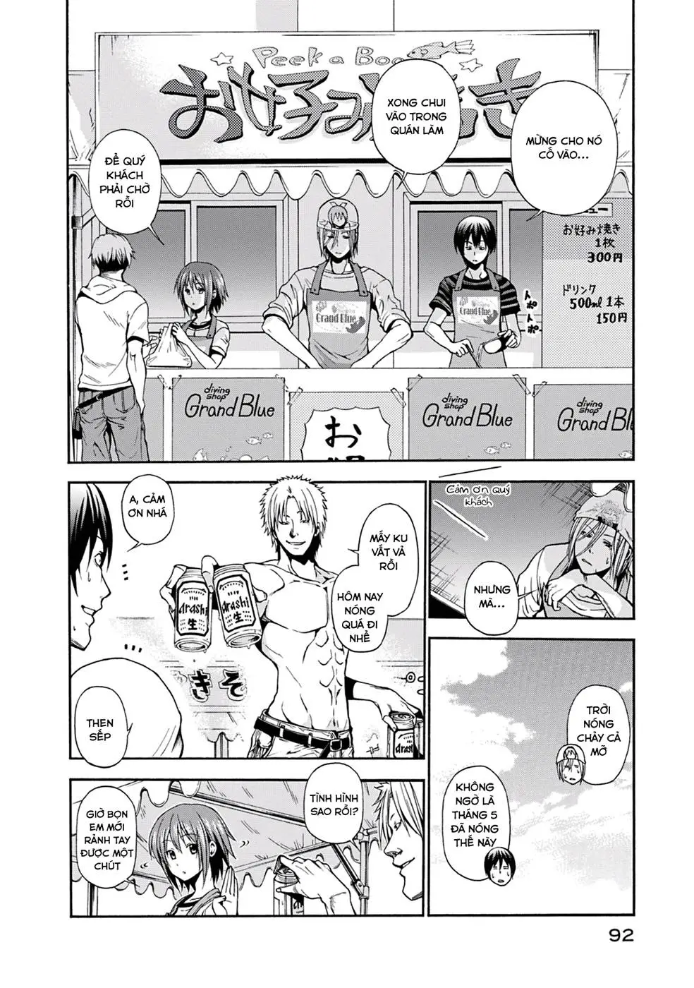 Grand Blue - Cô Gái Thích Lặn Nettruyen ZZZ Chương 7 Page 5