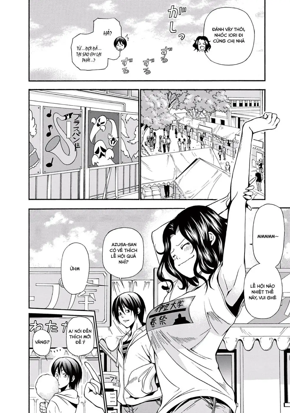 Grand Blue - Cô Gái Thích Lặn Nettruyen ZZZ Chương 7 Page 9