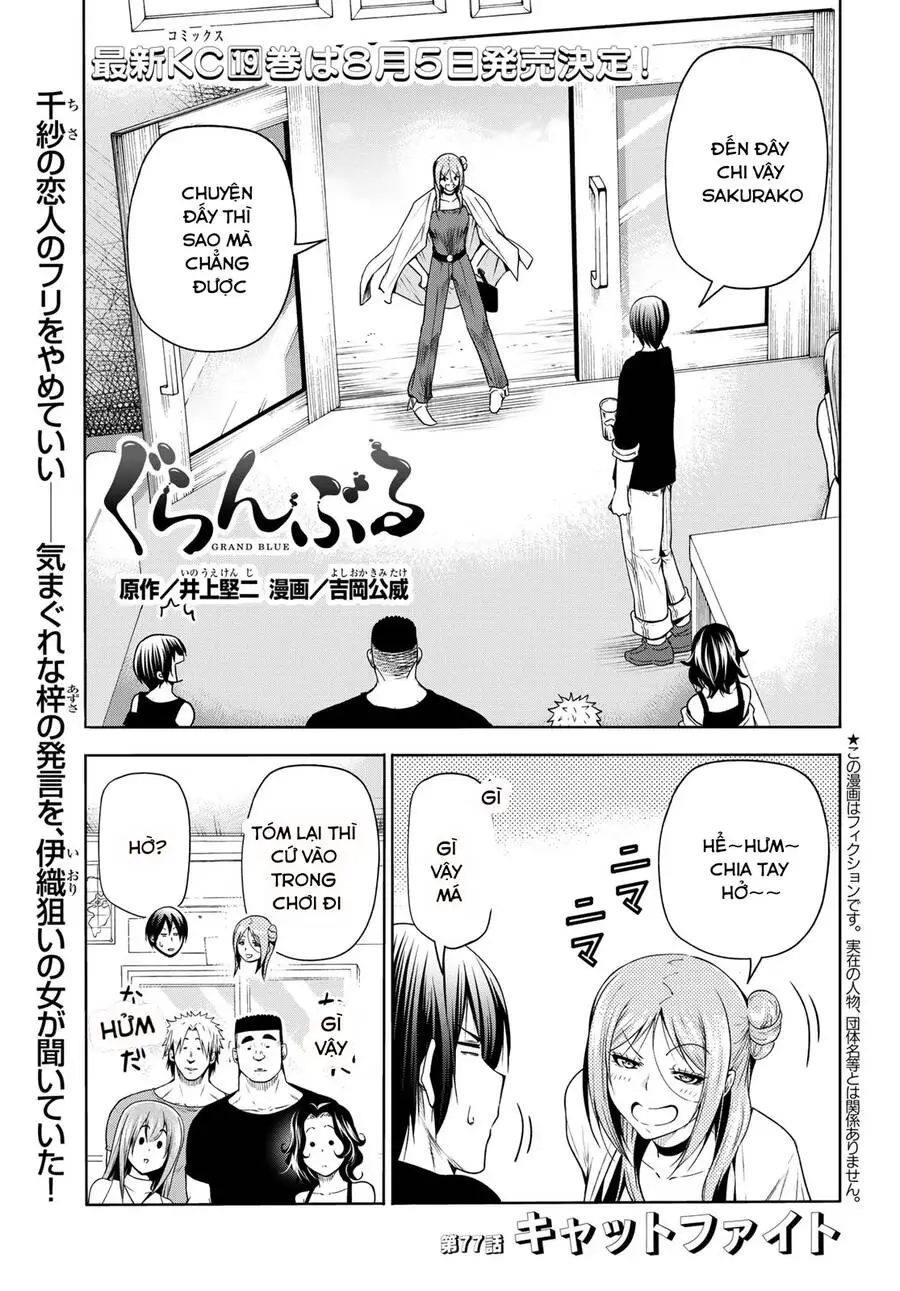 Grand Blue - Cô Gái Thích Lặn Nettruyen ZZZ Chương 77 Page 3