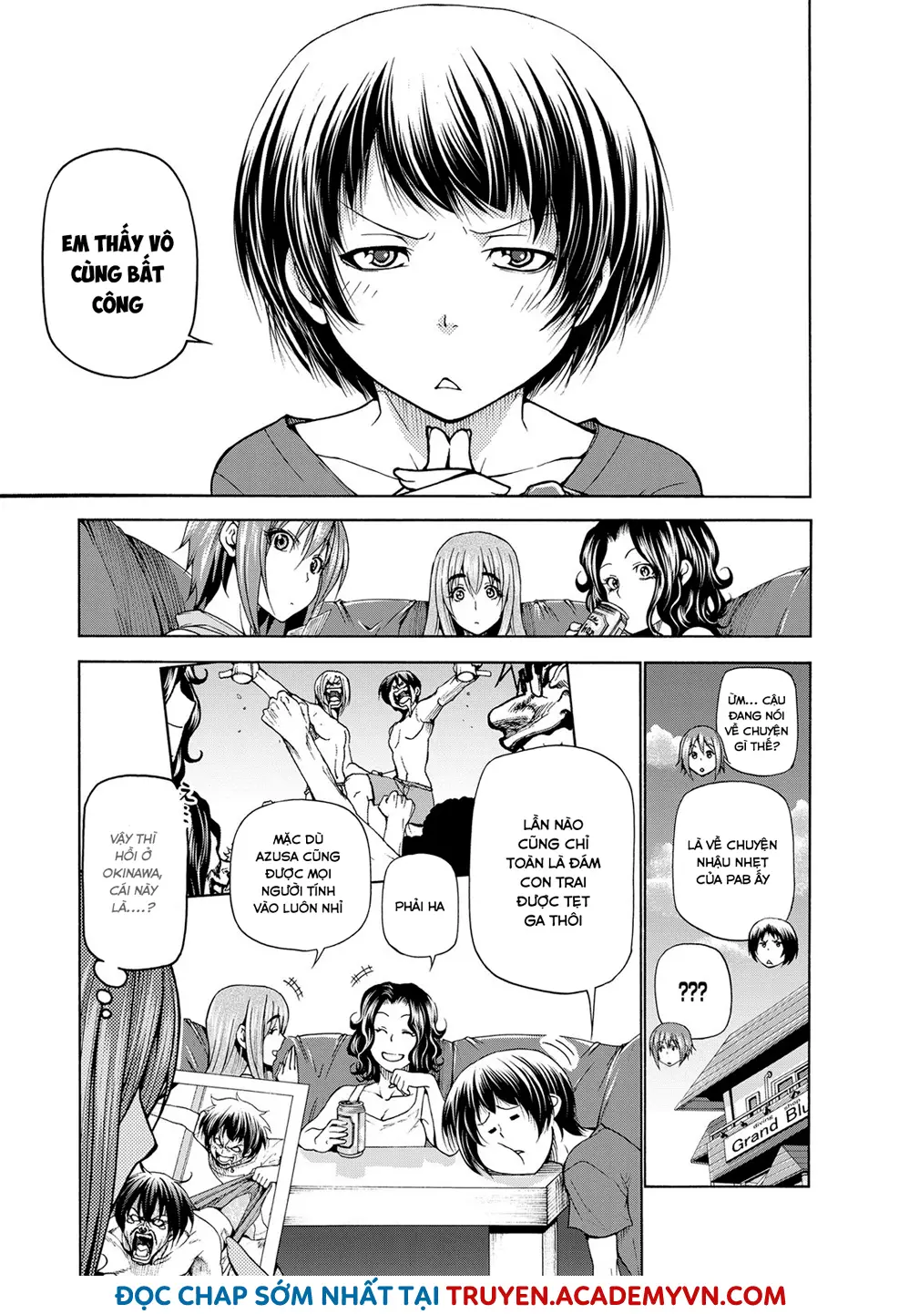 Grand Blue - Cô Gái Thích Lặn Nettruyen ZZZ Chương 22 Page 3