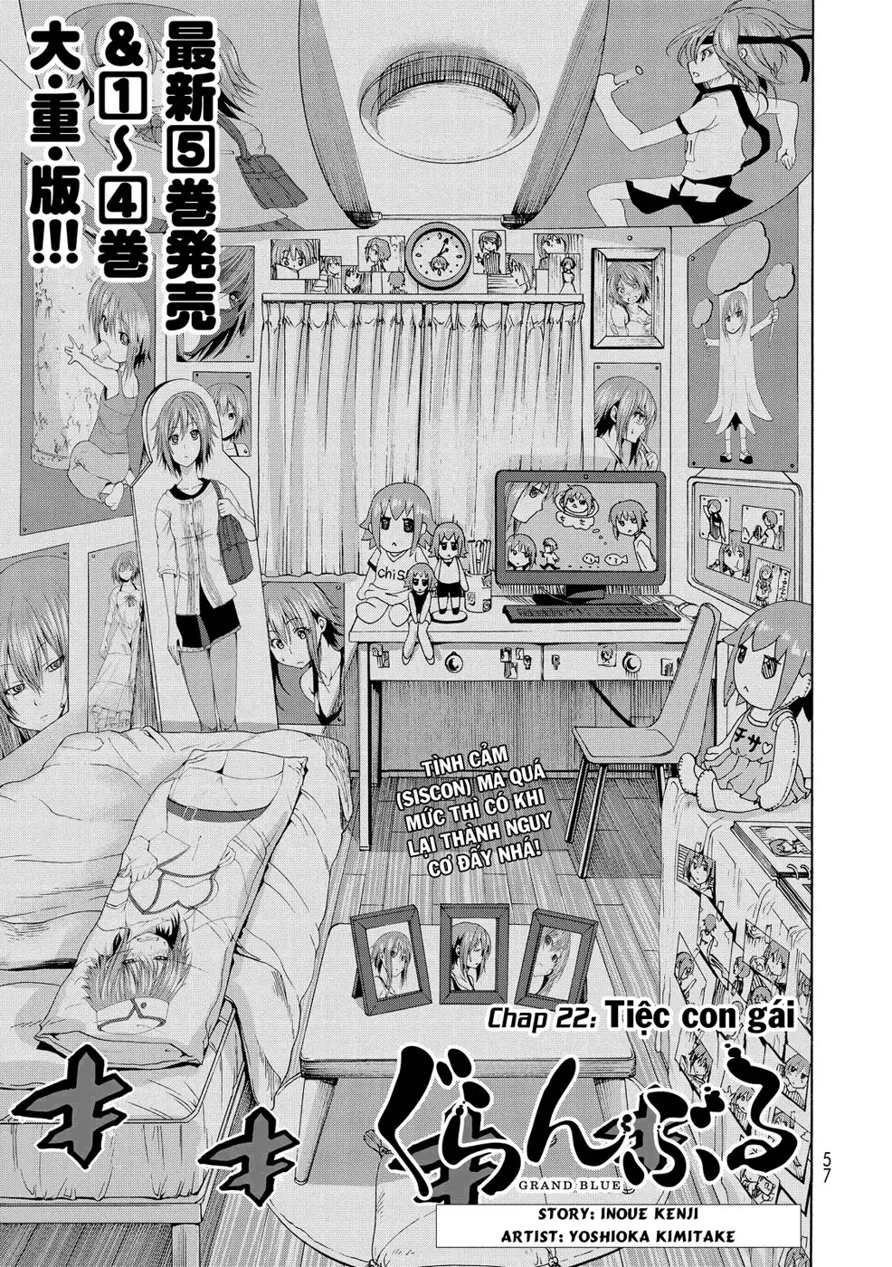 Grand Blue - Cô Gái Thích Lặn Nettruyen ZZZ Chương 22 Page 5