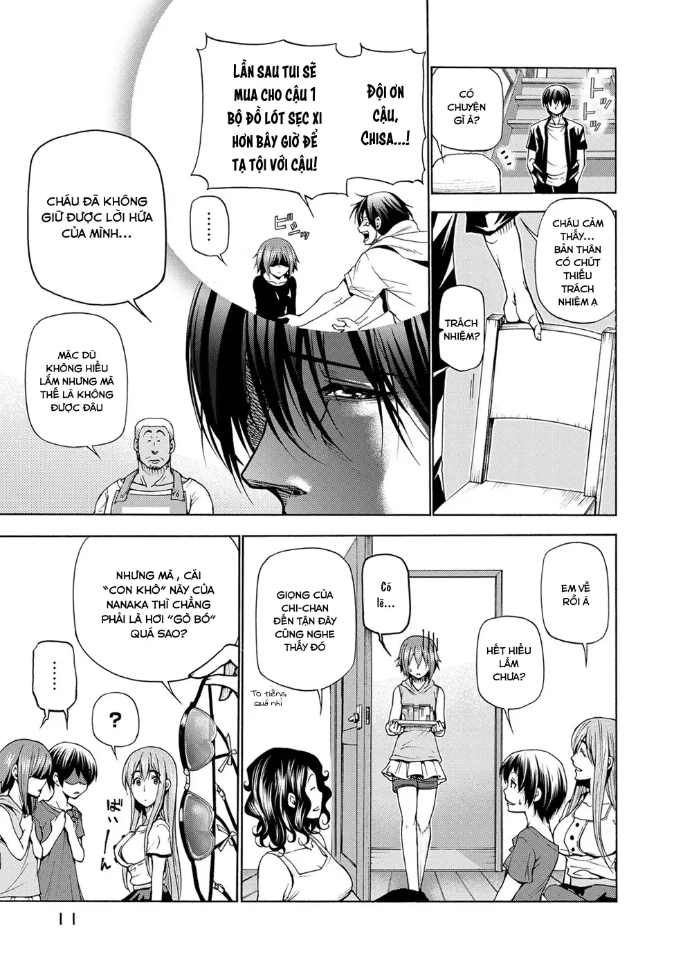 Grand Blue - Cô Gái Thích Lặn Nettruyen ZZZ Chương 22 Page 11