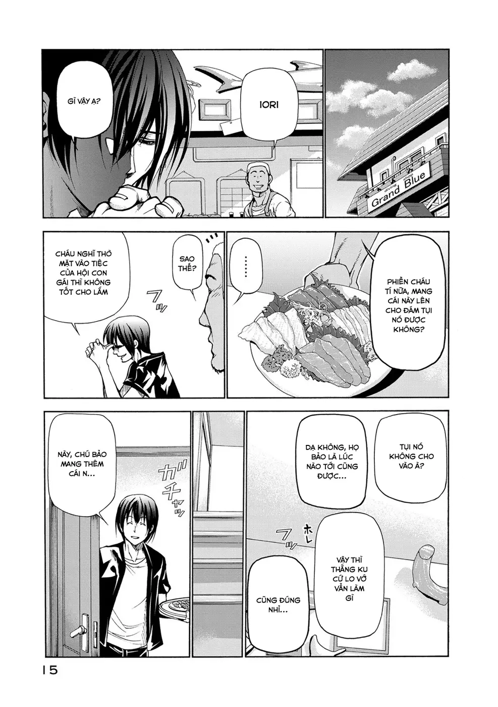Grand Blue - Cô Gái Thích Lặn Nettruyen ZZZ Chương 22 Page 15