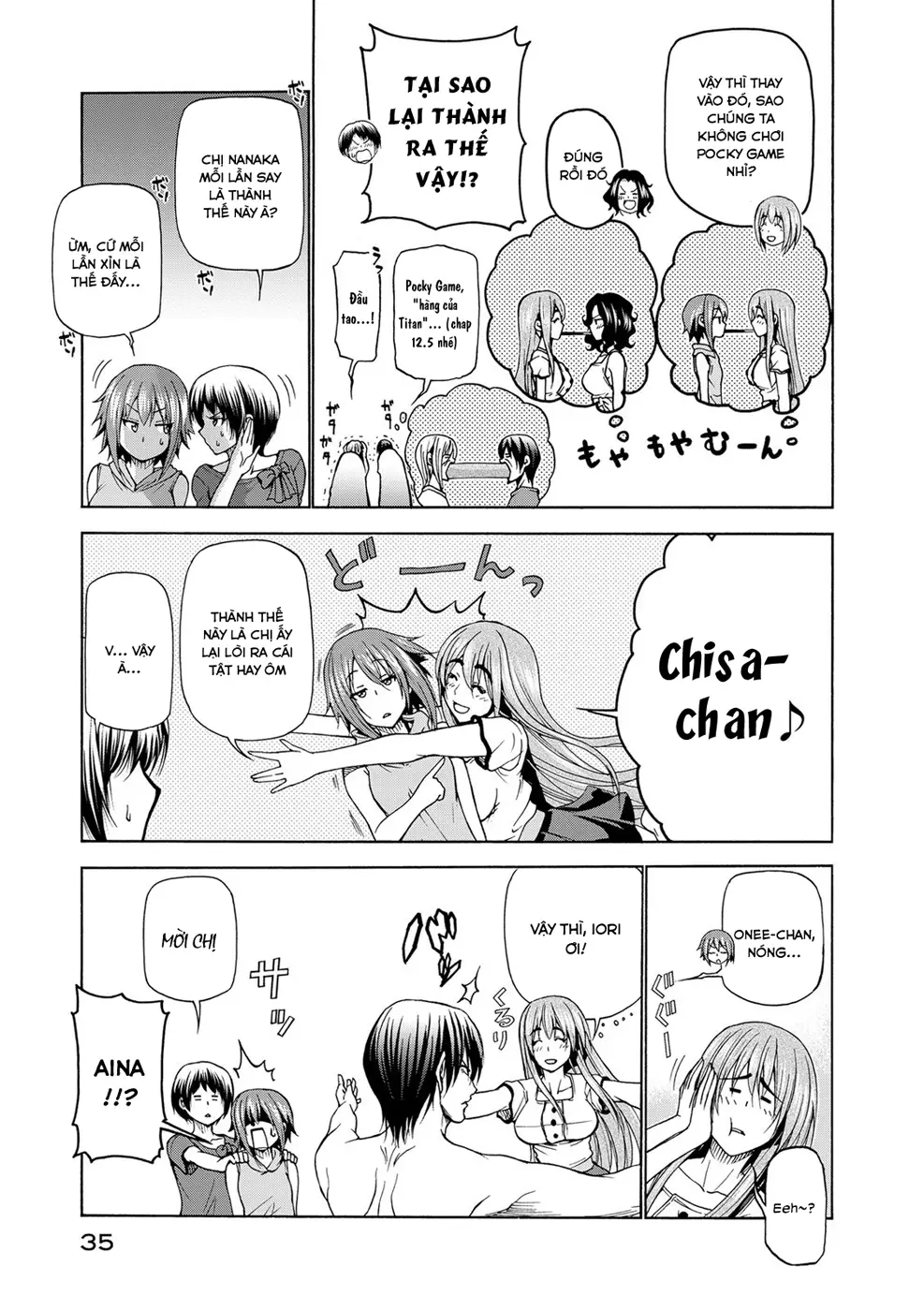 Grand Blue - Cô Gái Thích Lặn Nettruyen ZZZ Chương 22 Page 35