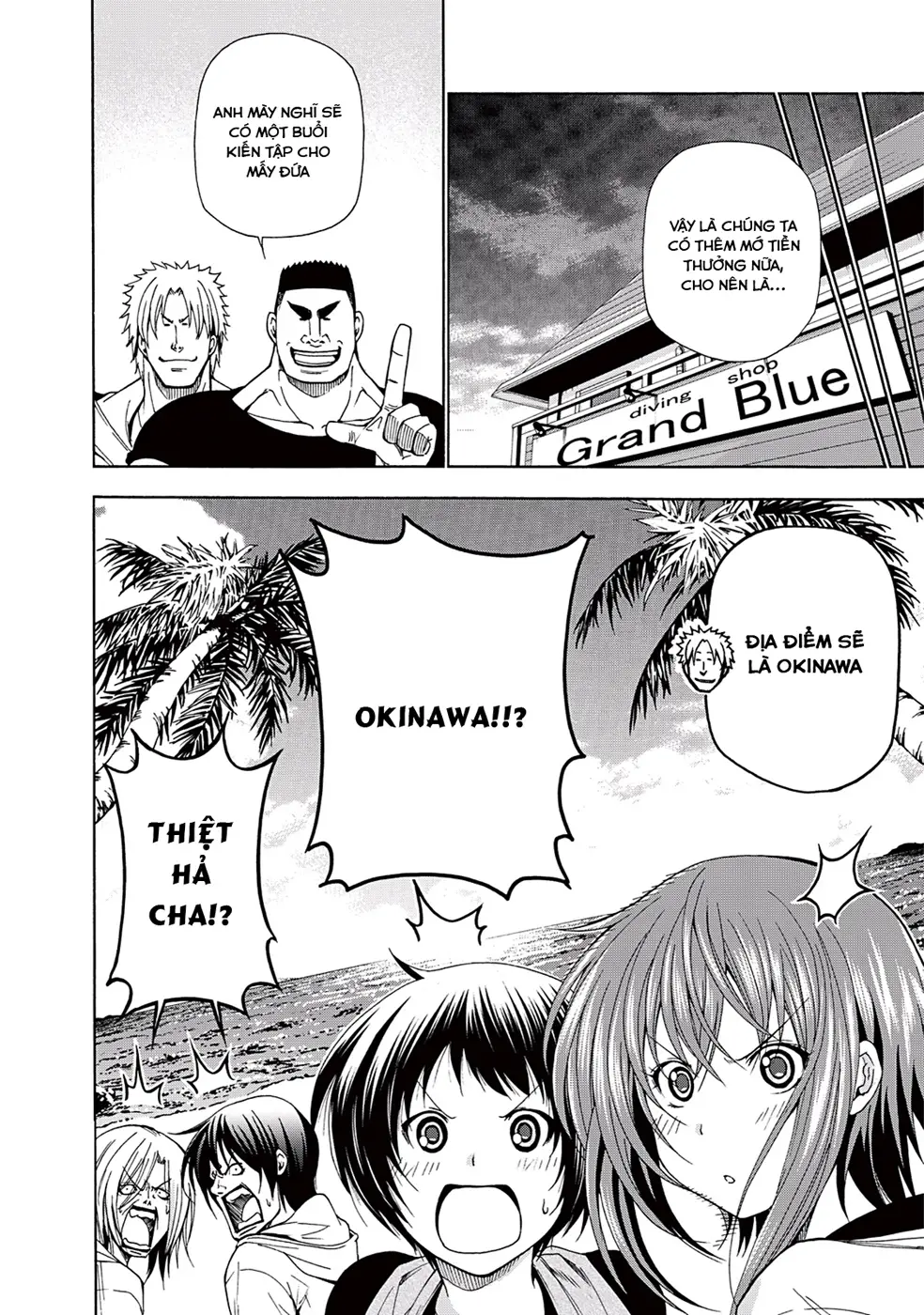 Grand Blue - Cô Gái Thích Lặn Nettruyen ZZZ Chương 12 Page 53