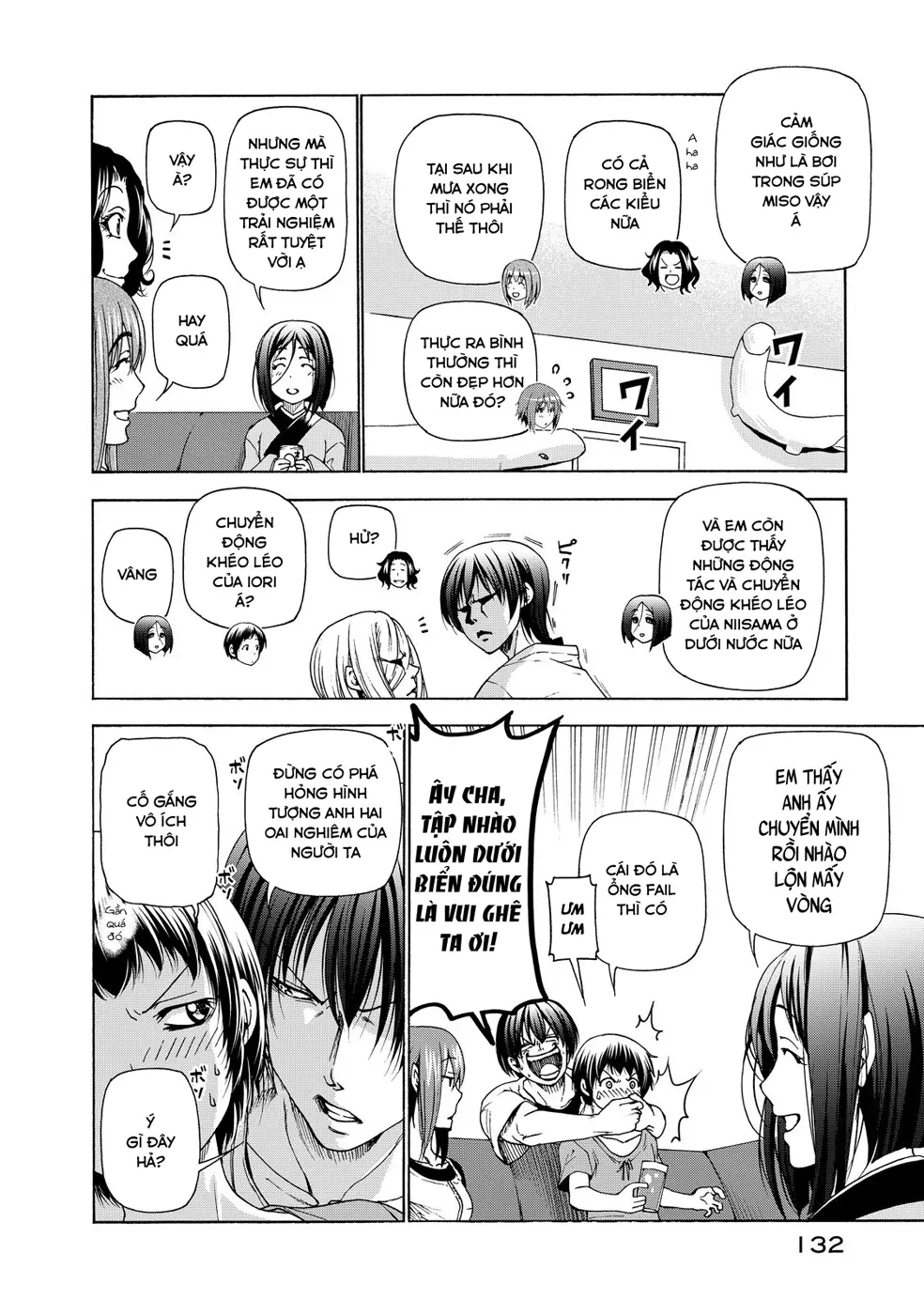 Grand Blue - Cô Gái Thích Lặn Nettruyen ZZZ Chương 28 Page 43