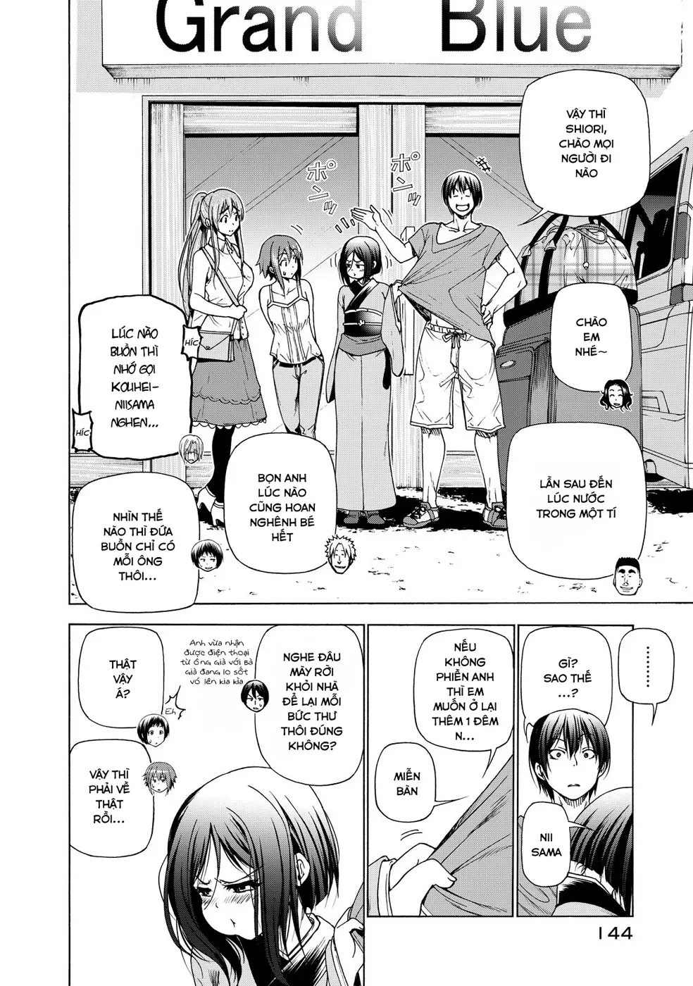 Grand Blue - Cô Gái Thích Lặn Nettruyen ZZZ Chương 28 Page 55