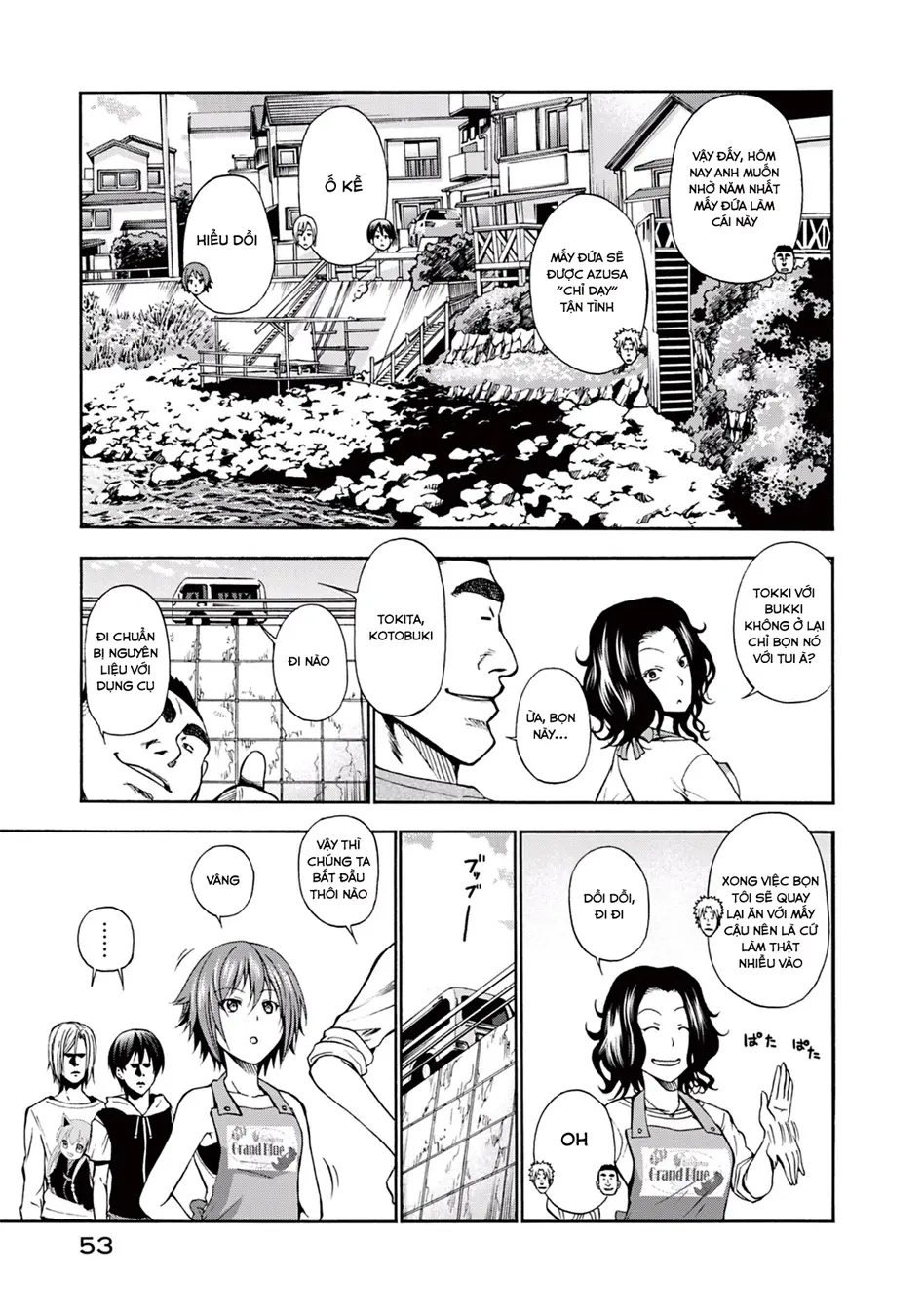 Grand Blue - Cô Gái Thích Lặn Nettruyen ZZZ Chương 6 Page 9
