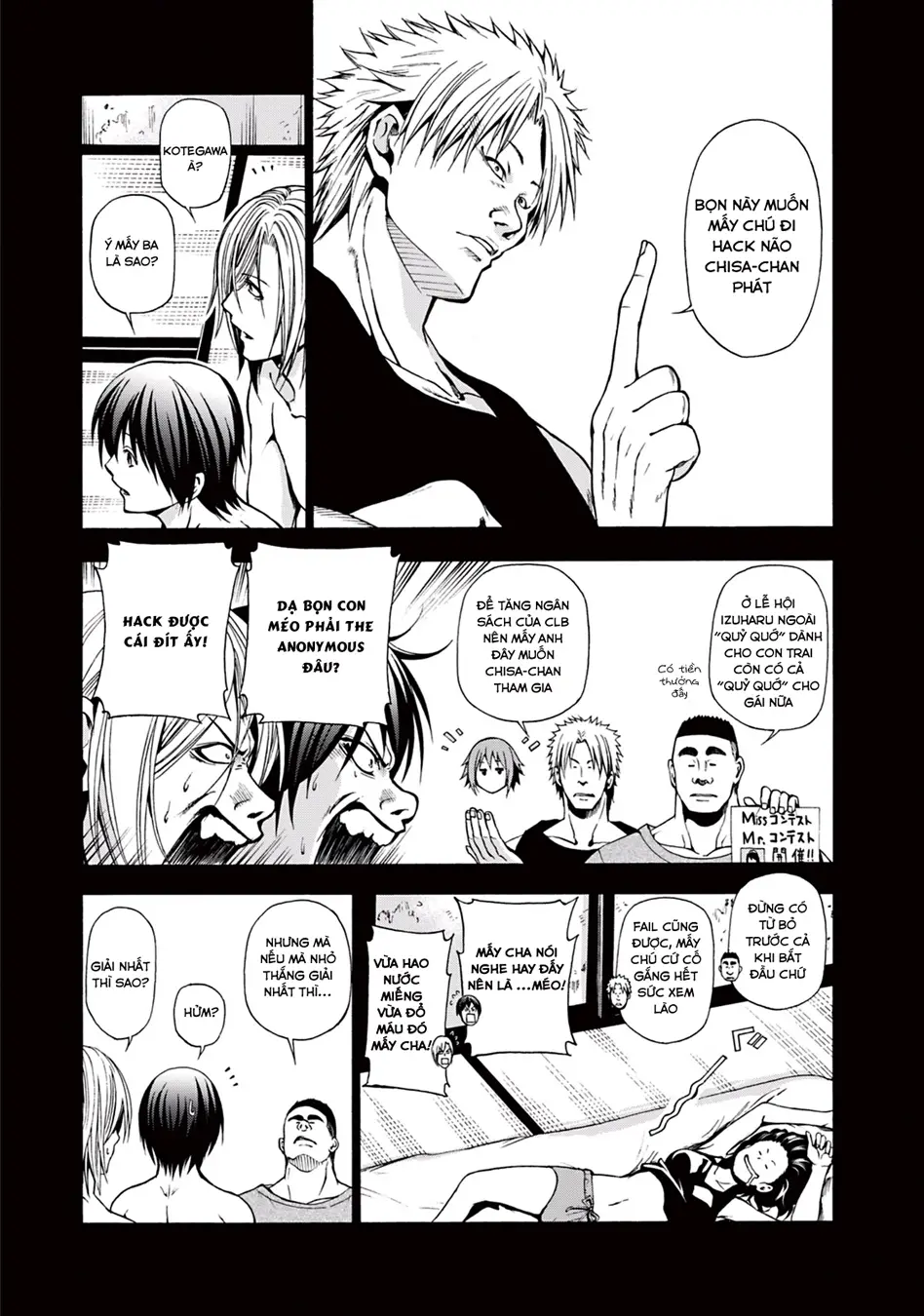 Grand Blue - Cô Gái Thích Lặn Nettruyen ZZZ Chương 6 Page 11