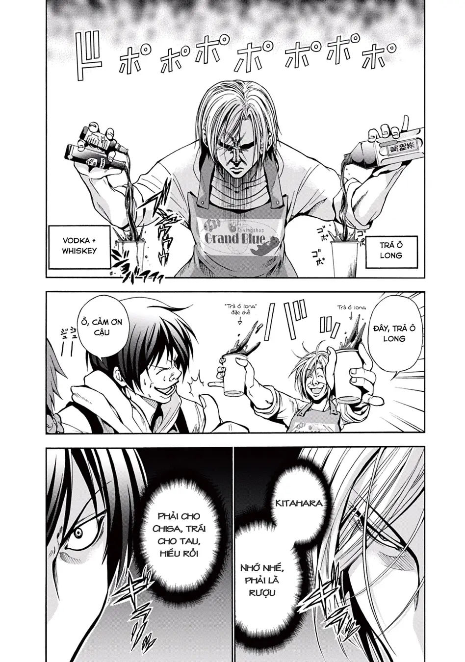 Grand Blue - Cô Gái Thích Lặn Nettruyen ZZZ Chương 6 Page 14