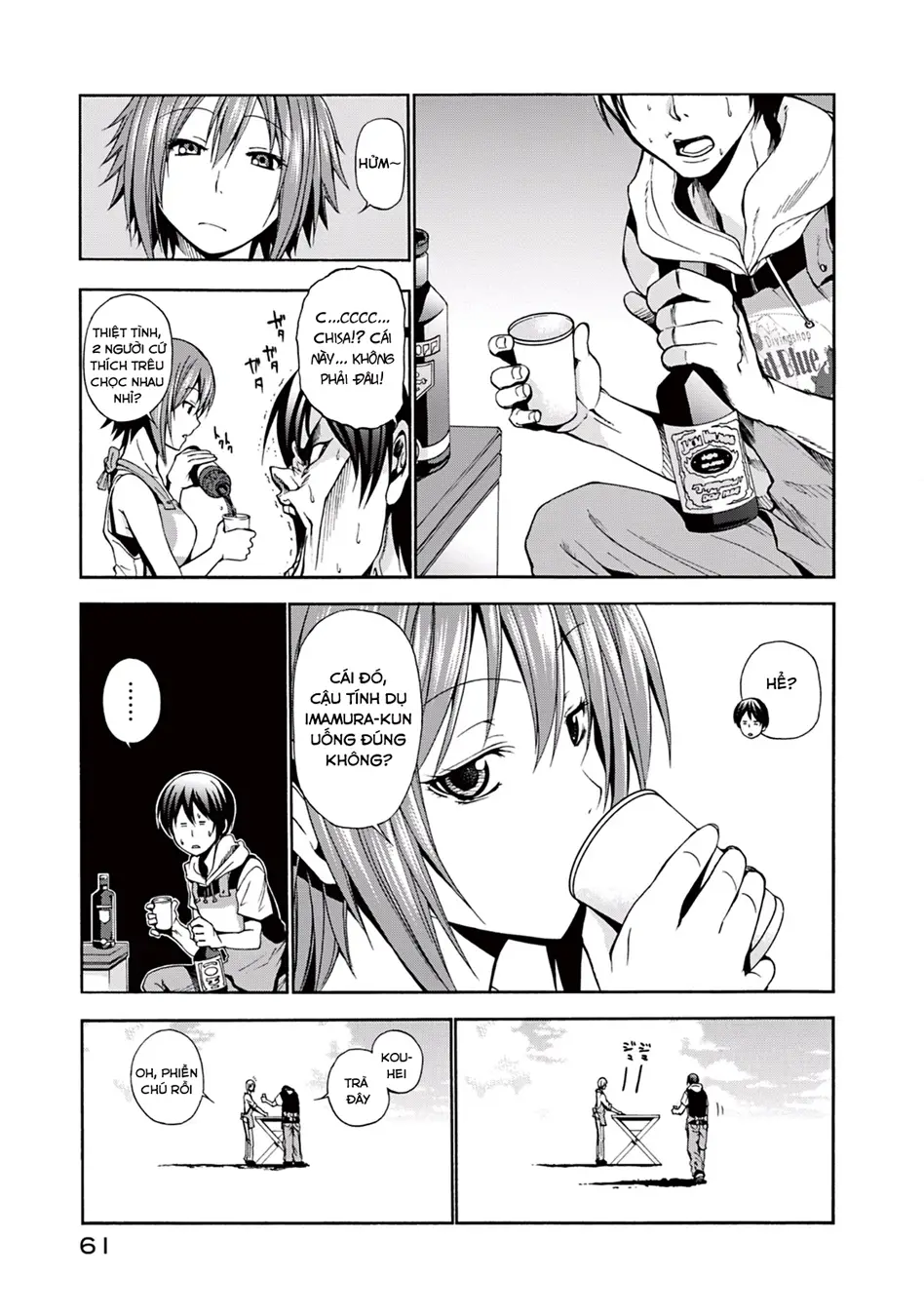 Grand Blue - Cô Gái Thích Lặn Nettruyen ZZZ Chương 6 Page 17