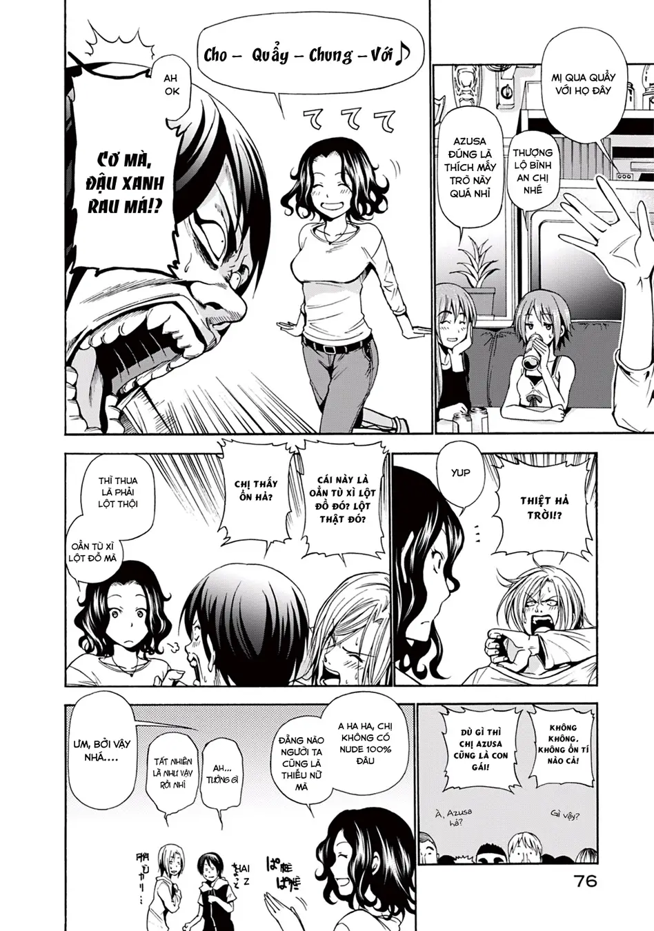 Grand Blue - Cô Gái Thích Lặn Nettruyen ZZZ Chương 6 Page 32