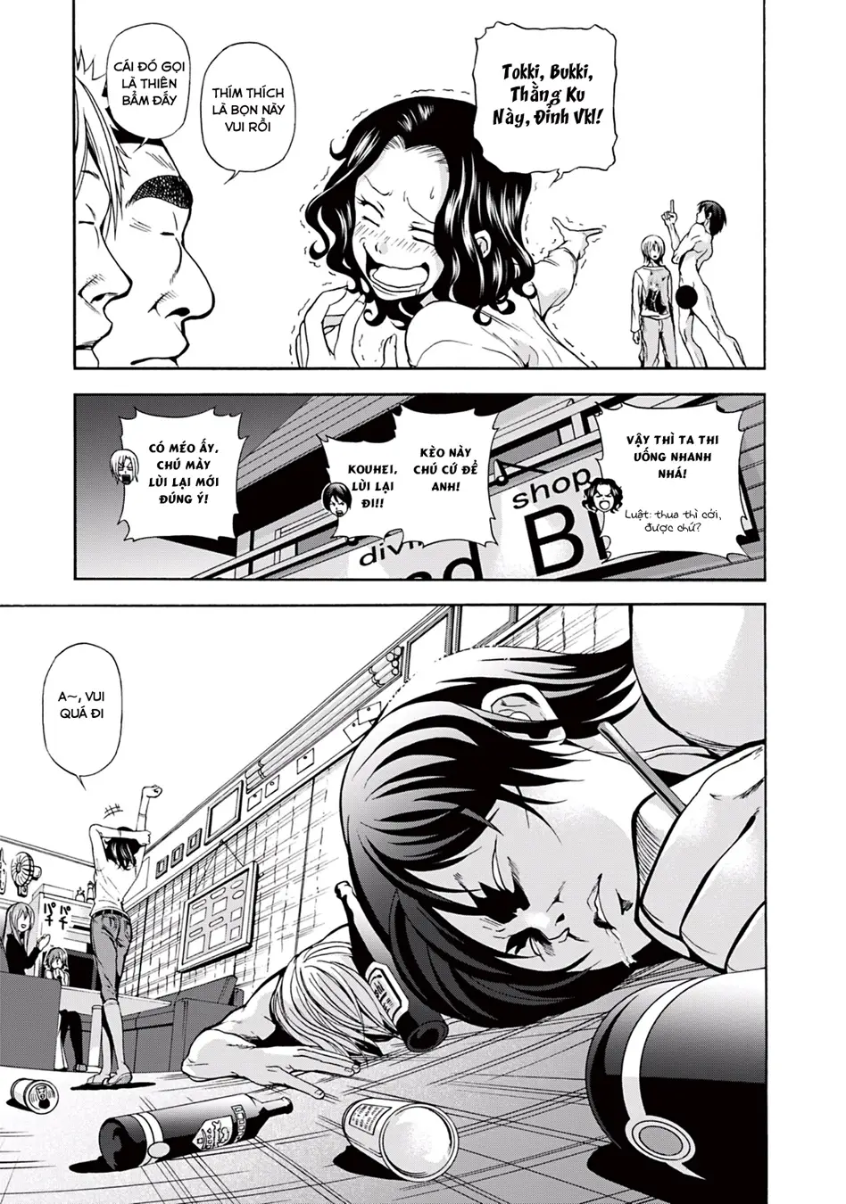 Grand Blue - Cô Gái Thích Lặn Nettruyen ZZZ Chương 6 Page 35