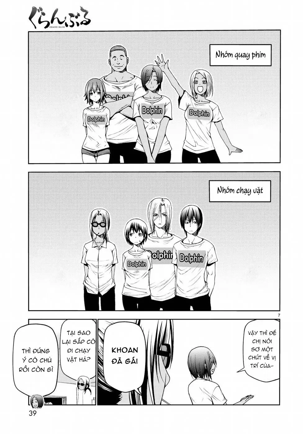 Grand Blue - Cô Gái Thích Lặn Nettruyen ZZZ Chương 52 Page 8
