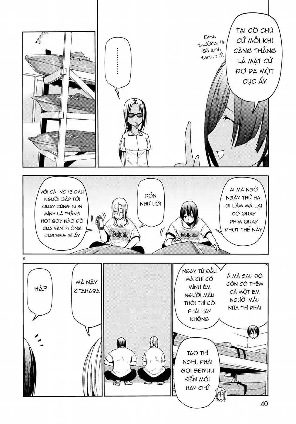 Grand Blue - Cô Gái Thích Lặn Nettruyen ZZZ Chương 52 Page 9