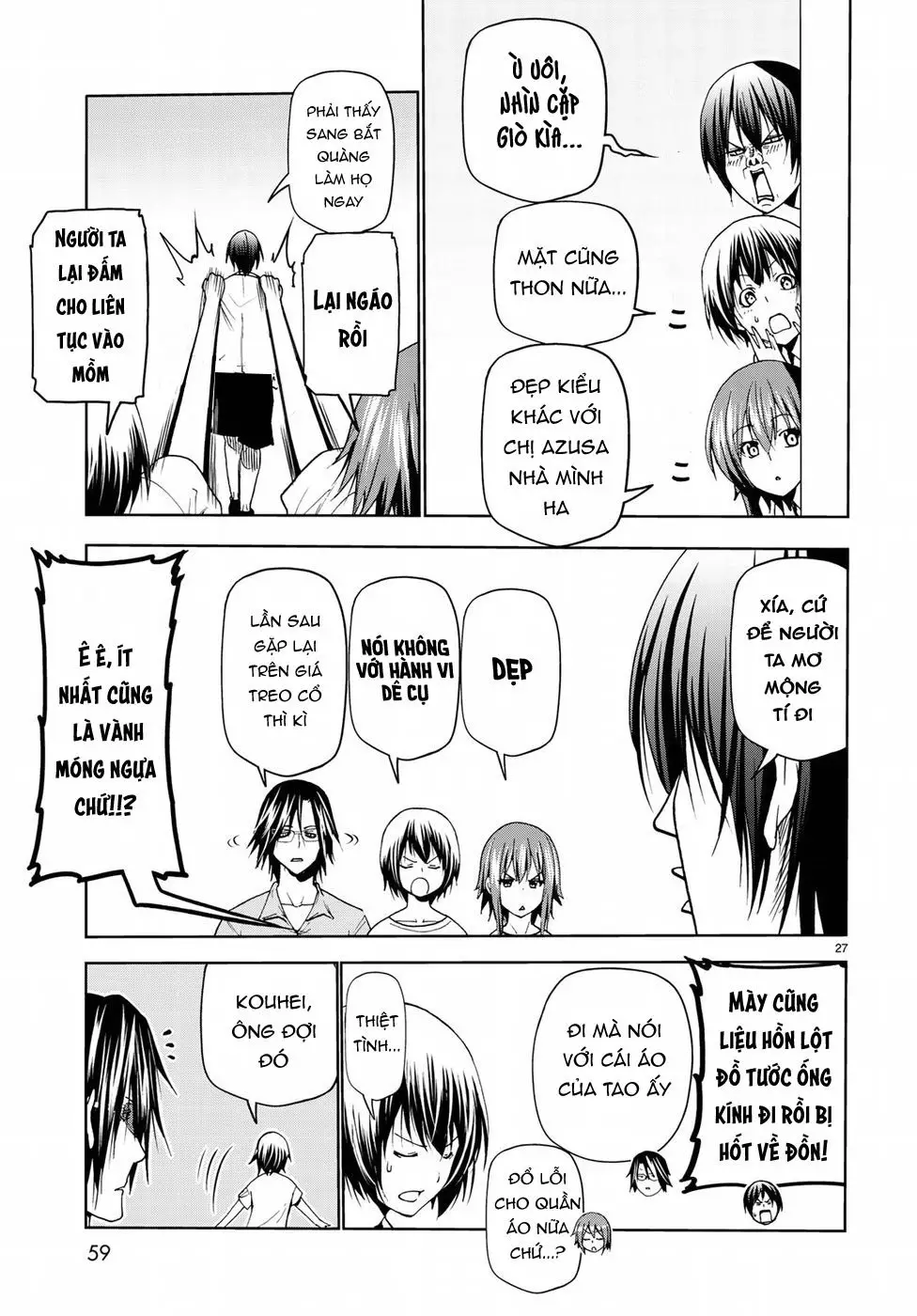 Grand Blue - Cô Gái Thích Lặn Nettruyen ZZZ Chương 52 Page 28