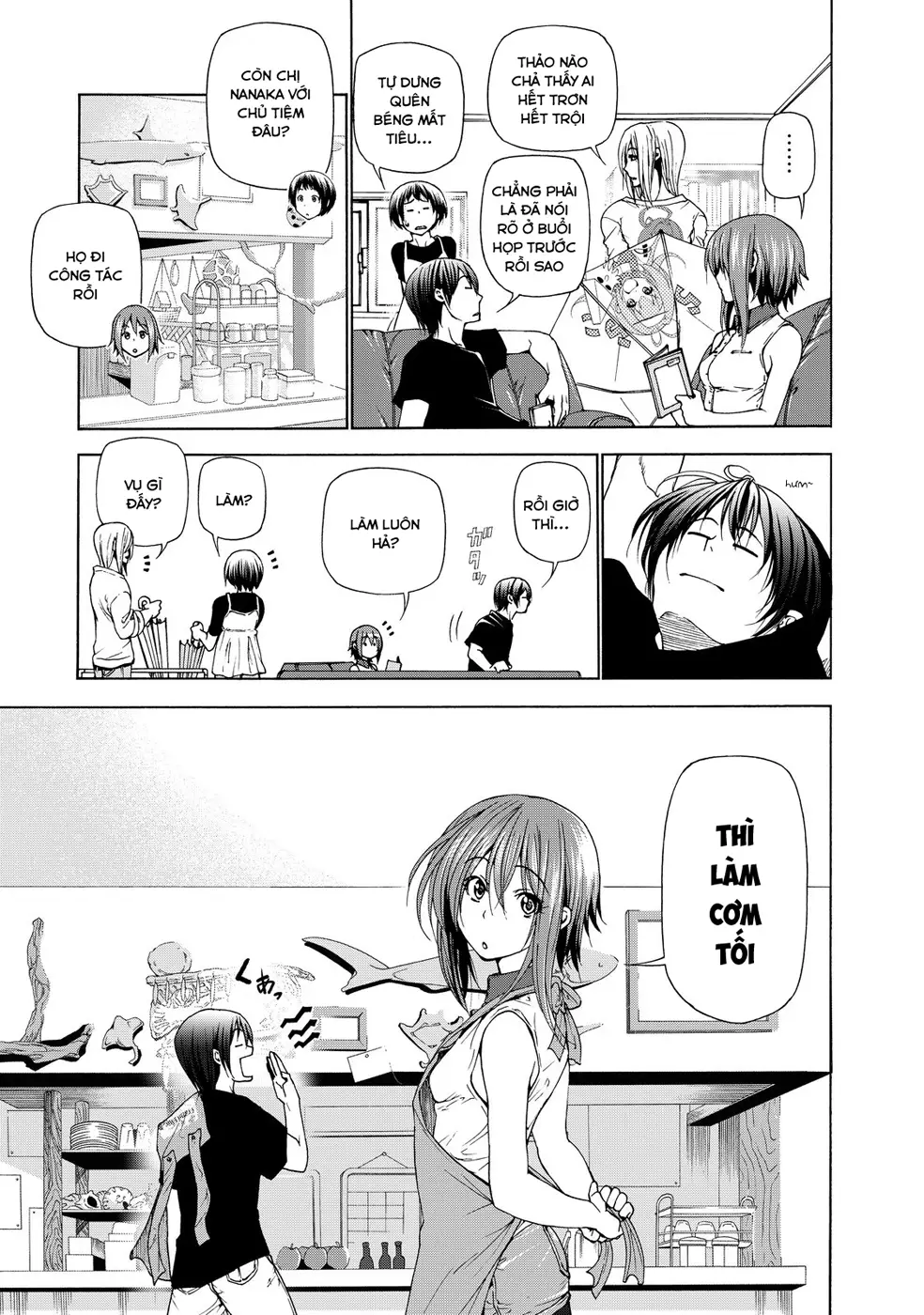 Grand Blue - Cô Gái Thích Lặn Nettruyen ZZZ Chương 26 Page 6