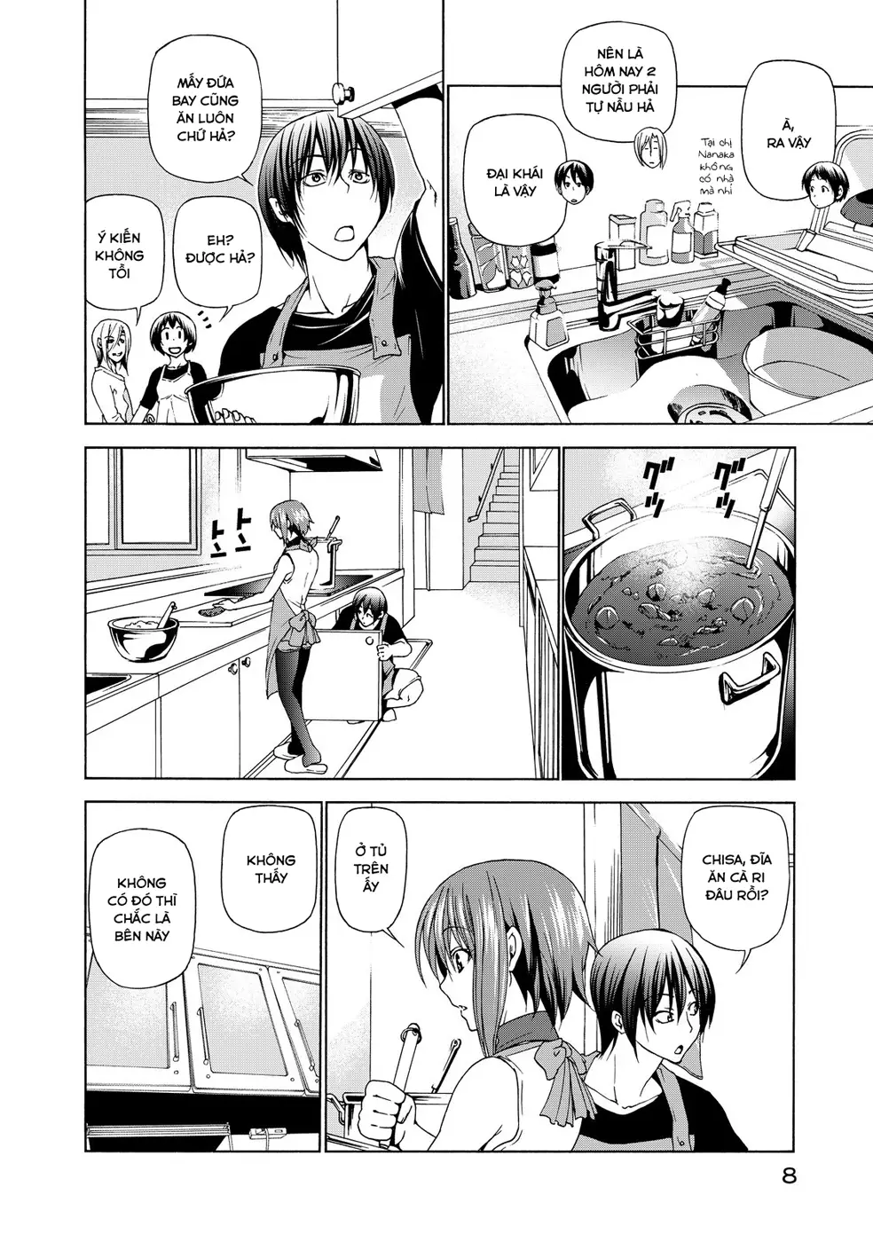 Grand Blue - Cô Gái Thích Lặn Nettruyen ZZZ Chương 26 Page 7