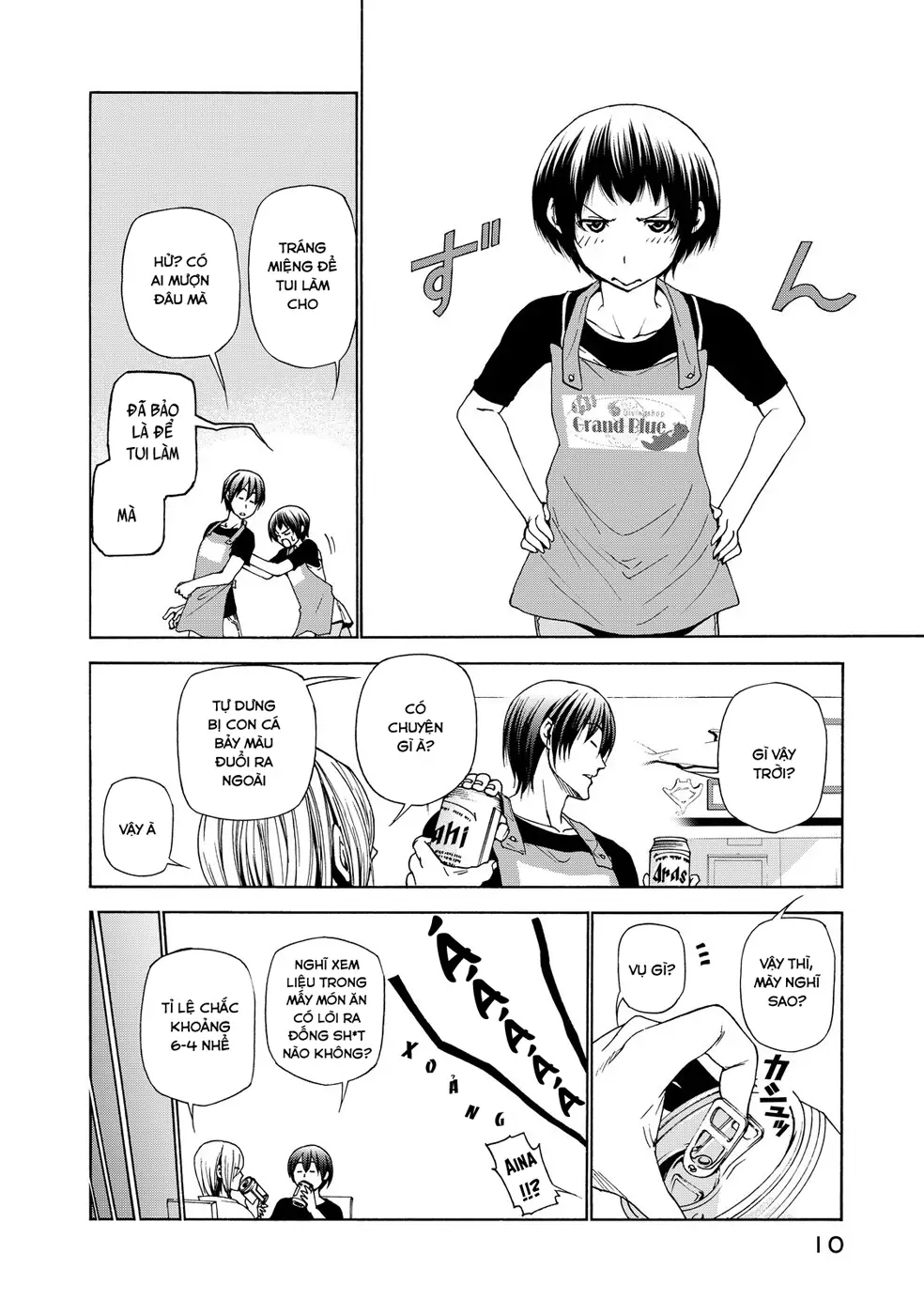 Grand Blue - Cô Gái Thích Lặn Nettruyen ZZZ Chương 26 Page 9