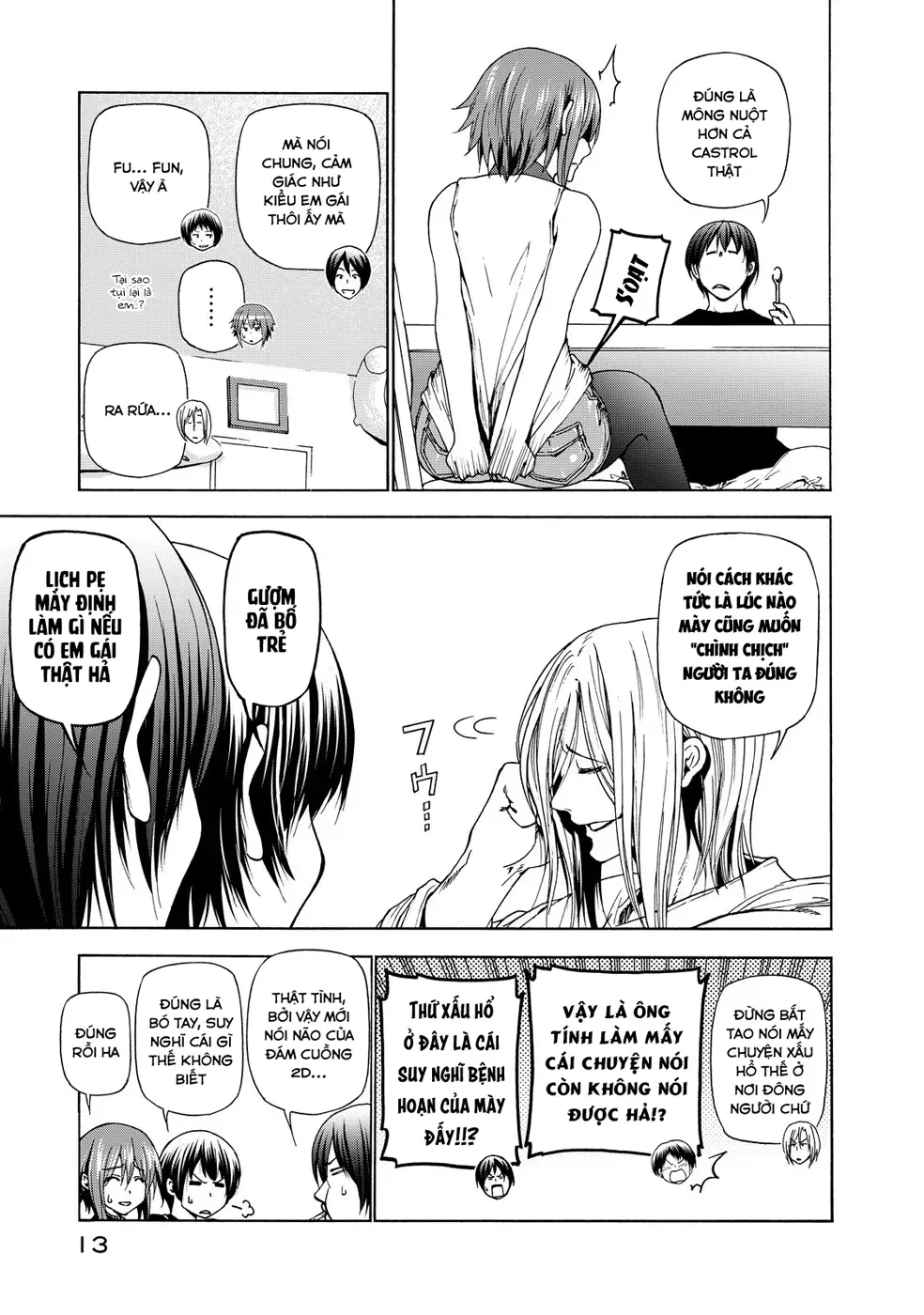 Grand Blue - Cô Gái Thích Lặn Nettruyen ZZZ Chương 26 Page 12
