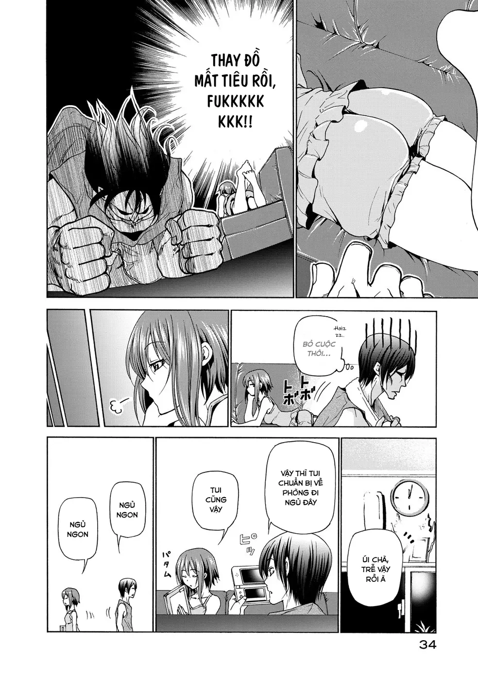 Grand Blue - Cô Gái Thích Lặn Nettruyen ZZZ Chương 26 Page 33