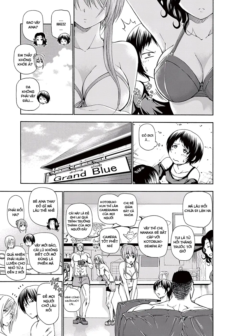 Grand Blue - Cô Gái Thích Lặn Nettruyen ZZZ Chương 11 Page 27
