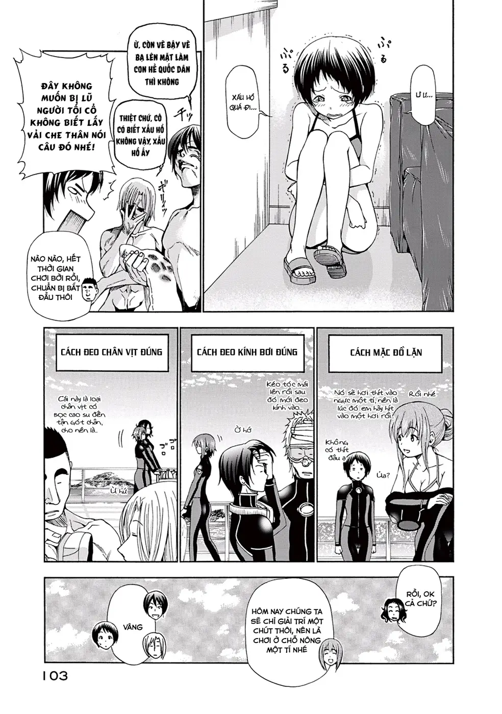 Grand Blue - Cô Gái Thích Lặn Nettruyen ZZZ Chương 11 Page 29