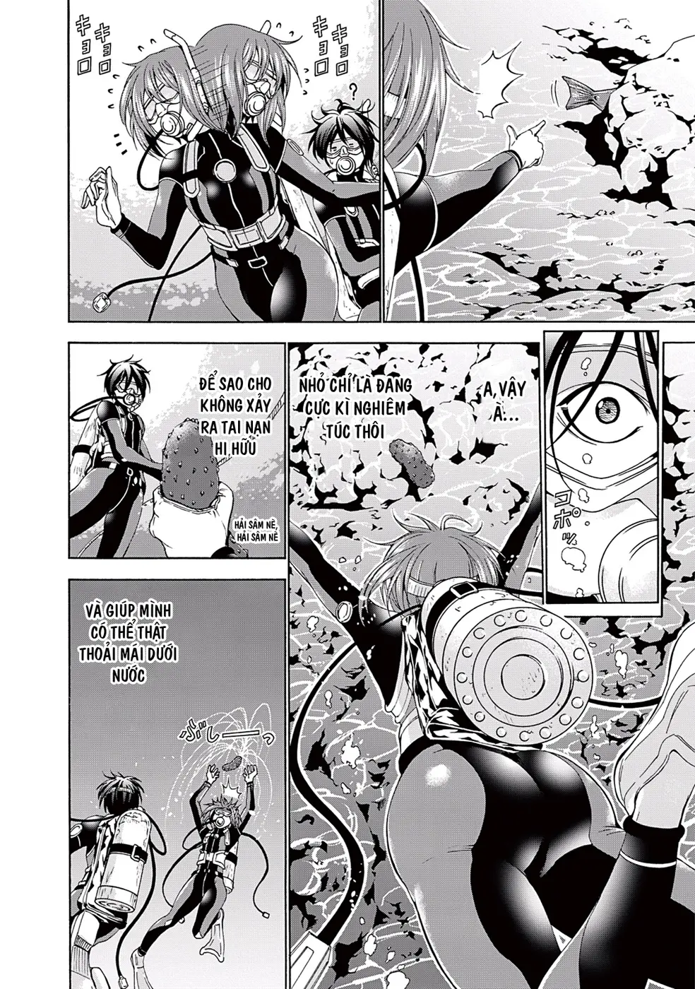 Grand Blue - Cô Gái Thích Lặn Nettruyen ZZZ Chương 11 Page 35