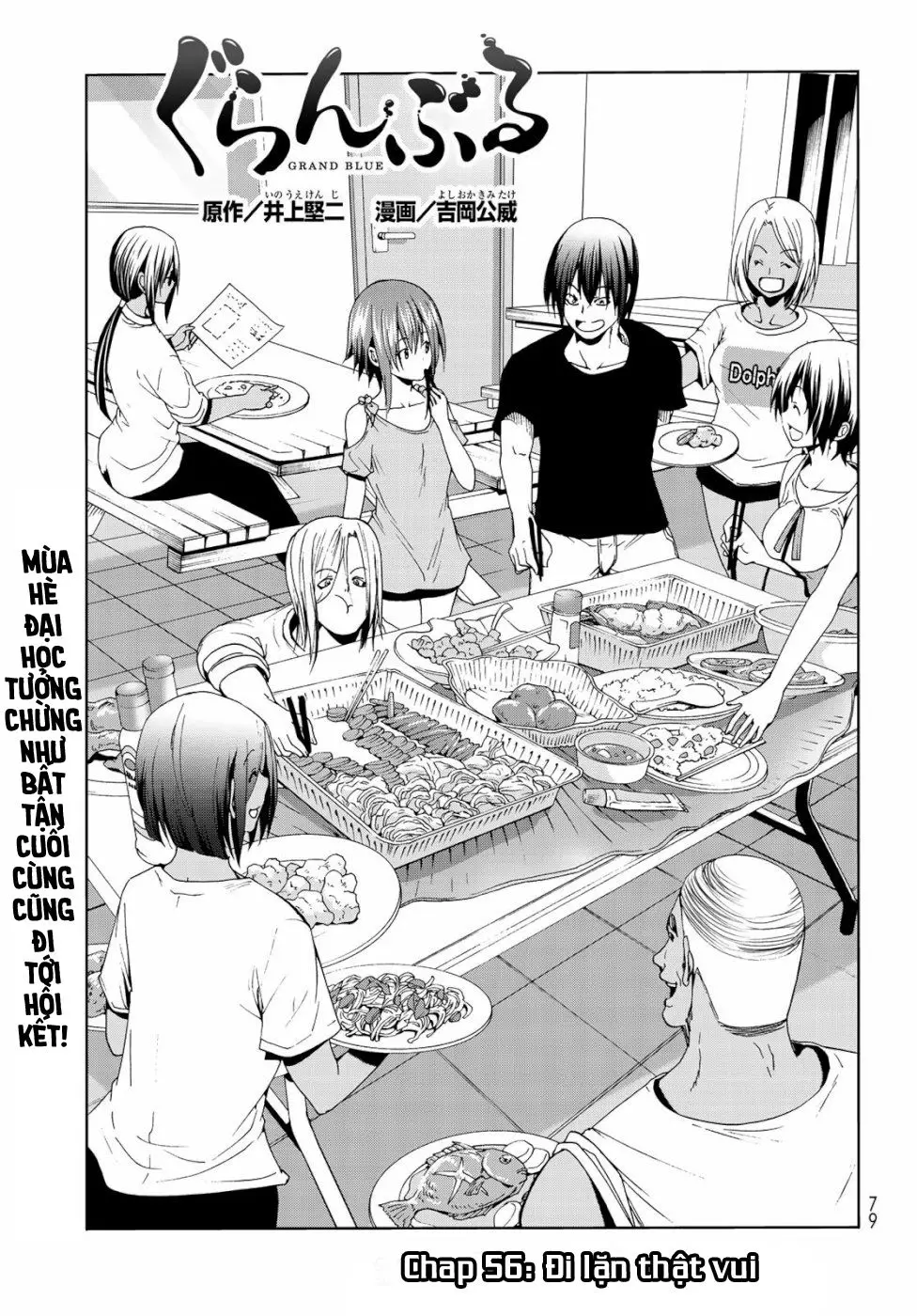 Grand Blue - Cô Gái Thích Lặn Nettruyen ZZZ Chương 56 Page 4