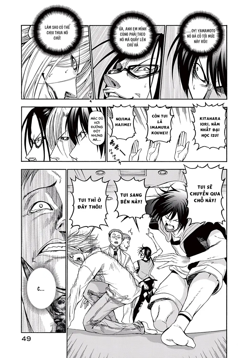 Grand Blue - Cô Gái Thích Lặn Nettruyen ZZZ Chương 10 Page 15
