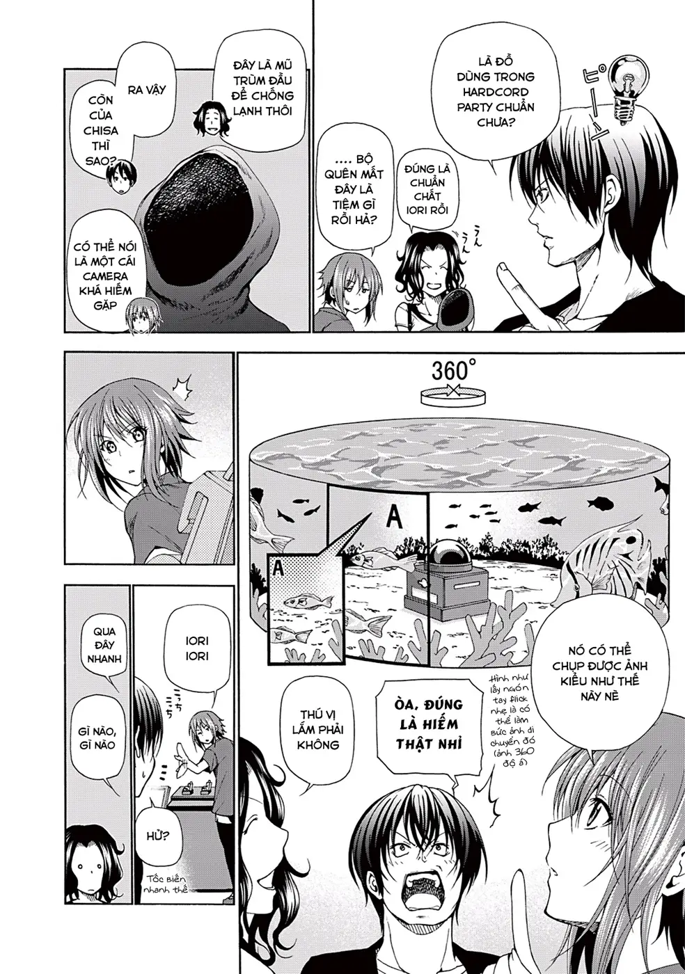 Grand Blue - Cô Gái Thích Lặn Nettruyen ZZZ Chương 15 Page 14