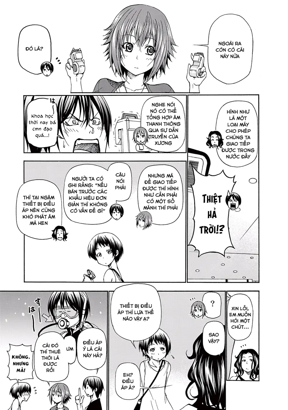 Grand Blue - Cô Gái Thích Lặn Nettruyen ZZZ Chương 15 Page 15