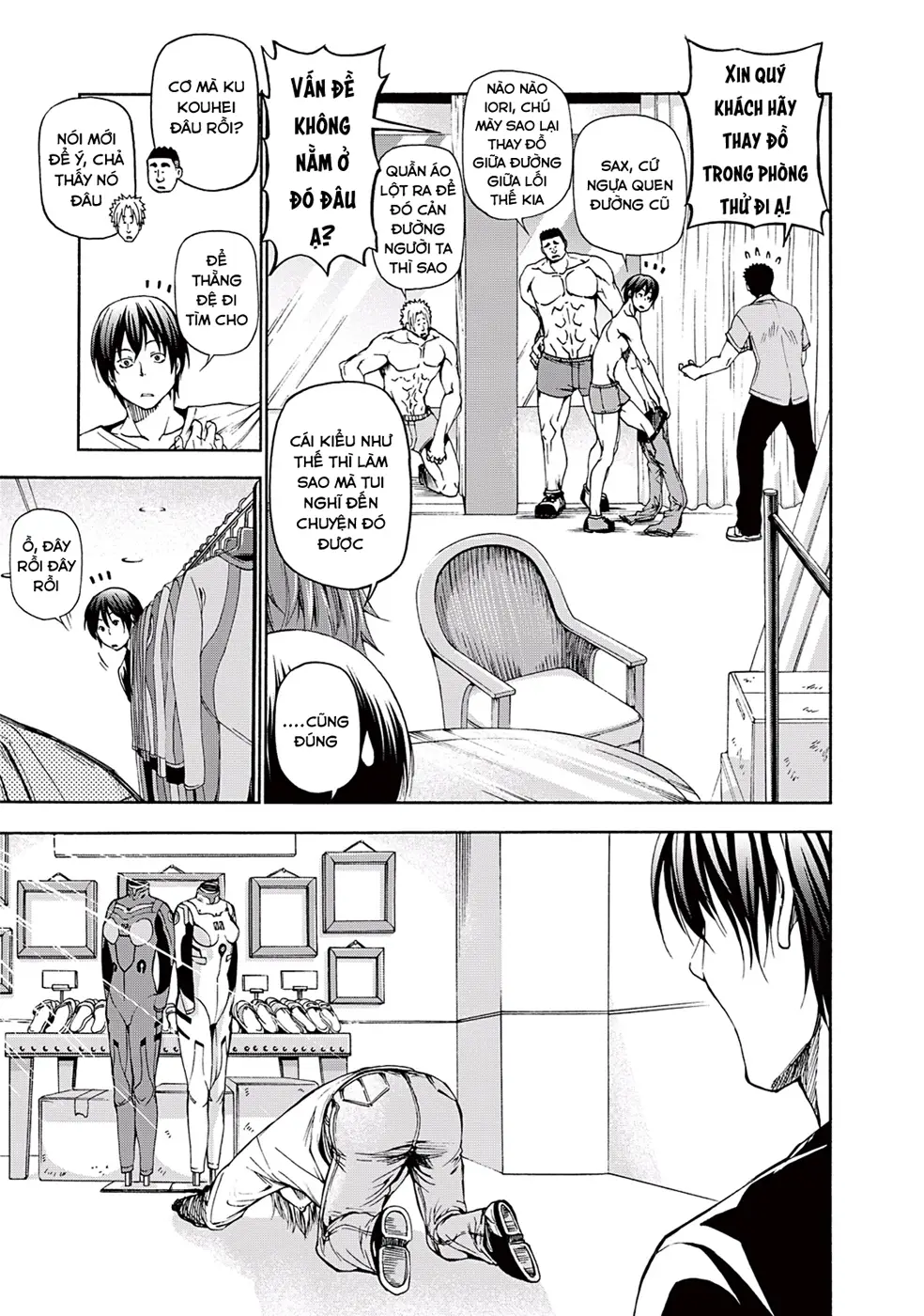Grand Blue - Cô Gái Thích Lặn Nettruyen ZZZ Chương 15 Page 19