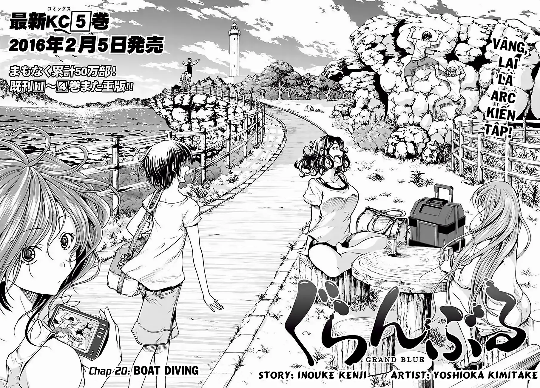 Grand Blue - Cô Gái Thích Lặn Nettruyen ZZZ Chương 20 Page 5