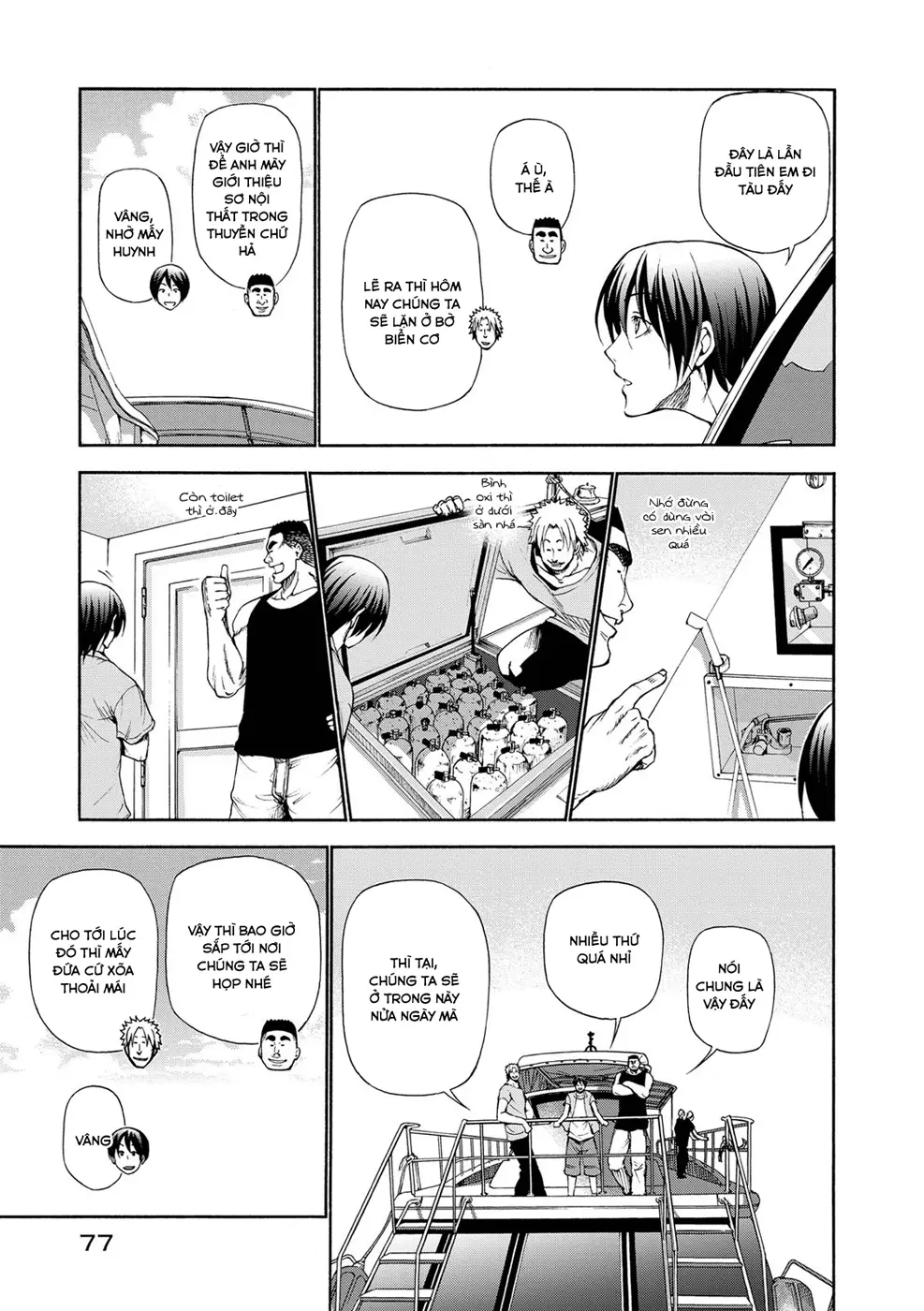 Grand Blue - Cô Gái Thích Lặn Nettruyen ZZZ Chương 20 Page 11