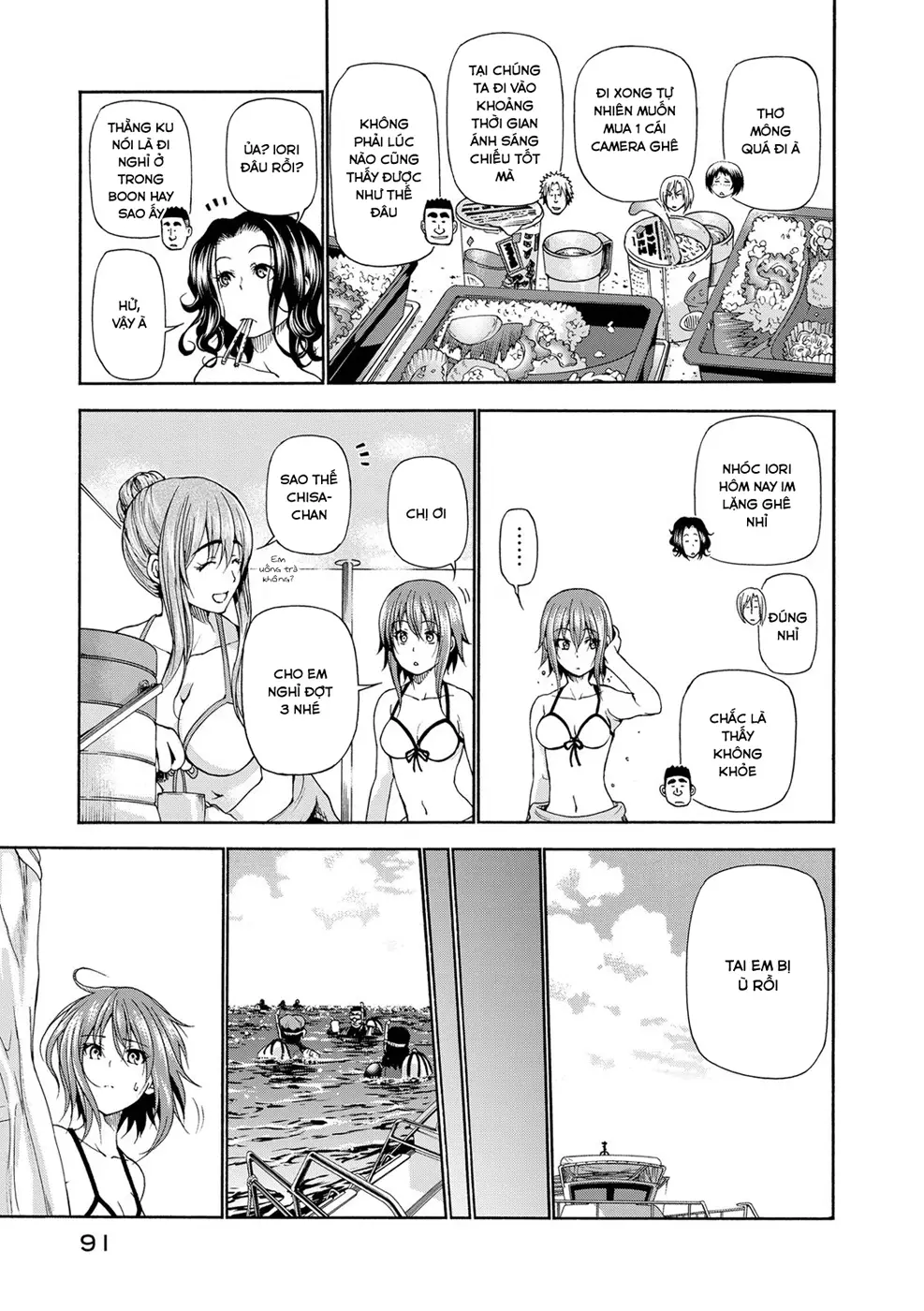 Grand Blue - Cô Gái Thích Lặn Nettruyen ZZZ Chương 20 Page 25