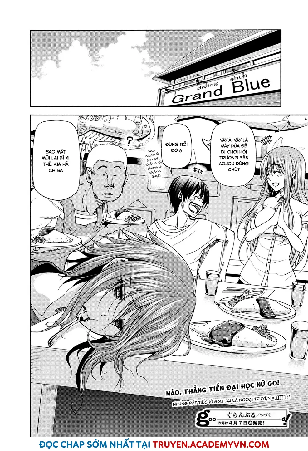 Grand Blue - Cô Gái Thích Lặn Nettruyen ZZZ Chương 23 Page 34