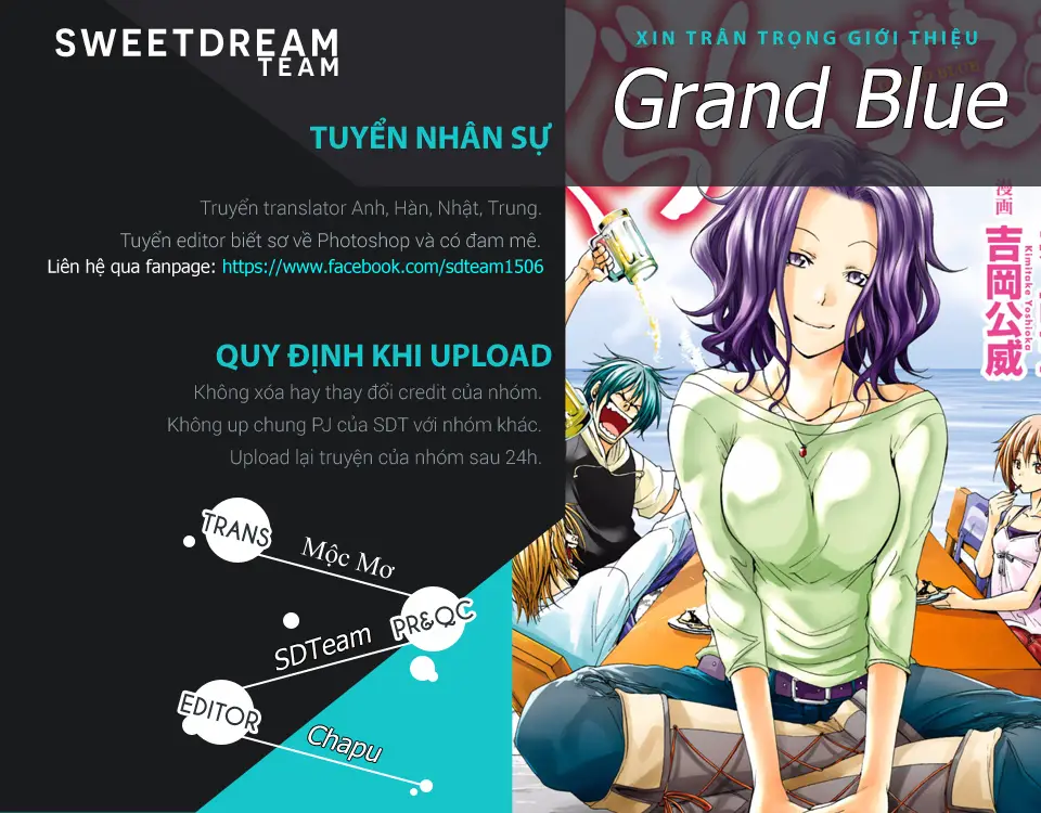 Grand Blue - Cô Gái Thích Lặn Nettruyen ZZZ Chương 5 Page 1