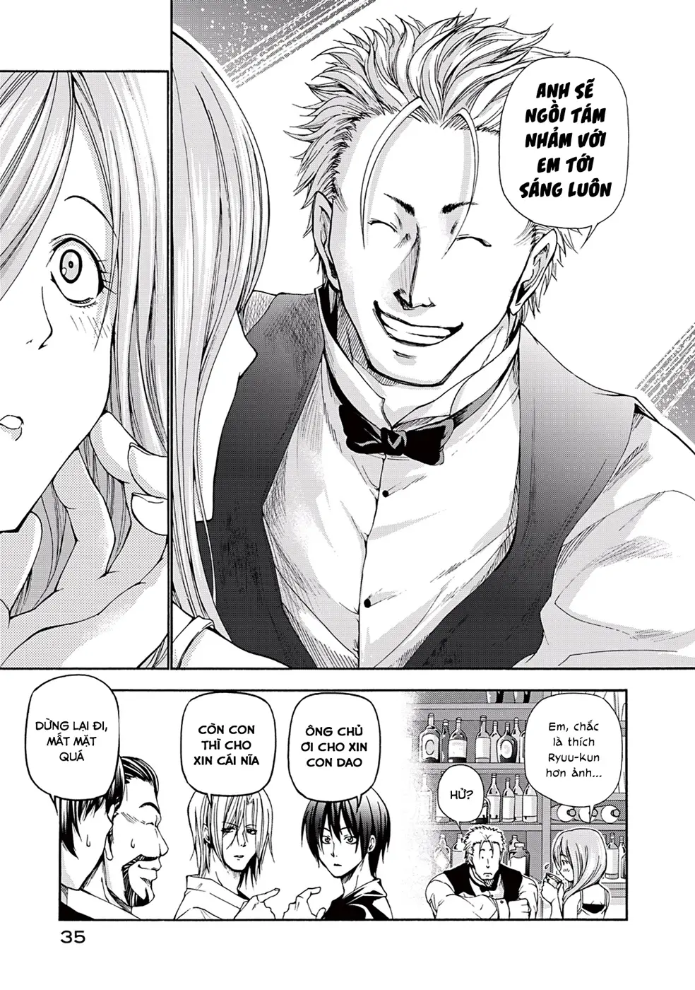 Grand Blue - Cô Gái Thích Lặn Nettruyen ZZZ Chương 14 Page 11