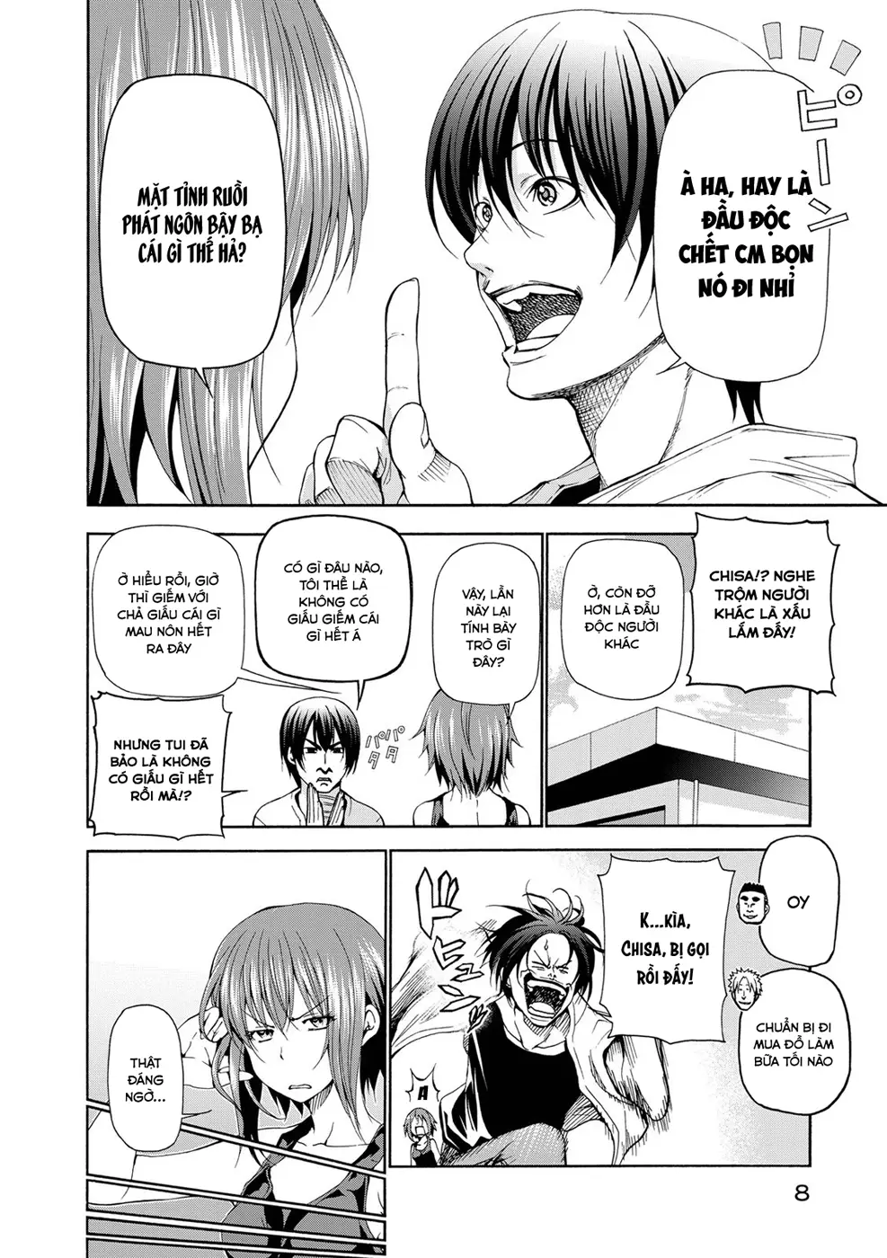 Grand Blue - Cô Gái Thích Lặn Nettruyen ZZZ Chương 18 Page 6