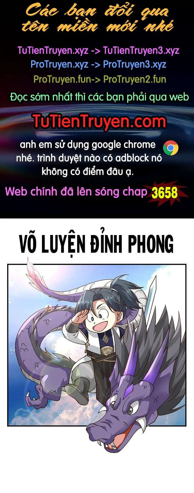 Võ Luyện Đỉnh Phong Nettruyen ZZZ Chương 3657 Page 1