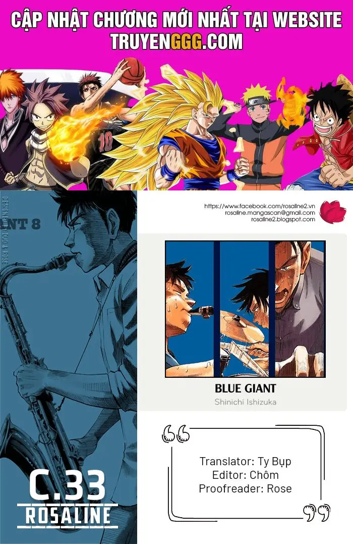 Blue Giant Nettruyen ZZZ Chương 33 Page 1