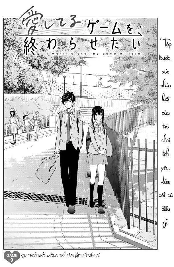 Aishiteru Game Wo Owarasetai Nettruyen ZZZ Chương 9 Page 5