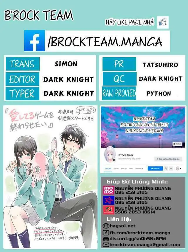 Aishiteru Game Wo Owarasetai Nettruyen ZZZ Chương 7 Page 1