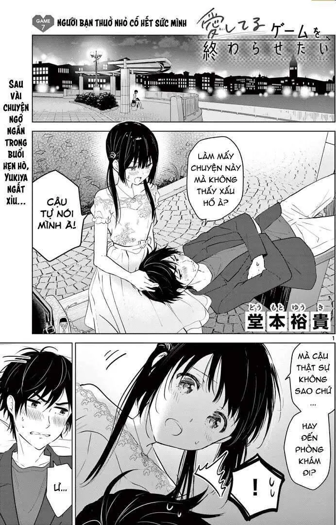 Aishiteru Game Wo Owarasetai Nettruyen ZZZ Chương 7 Page 2