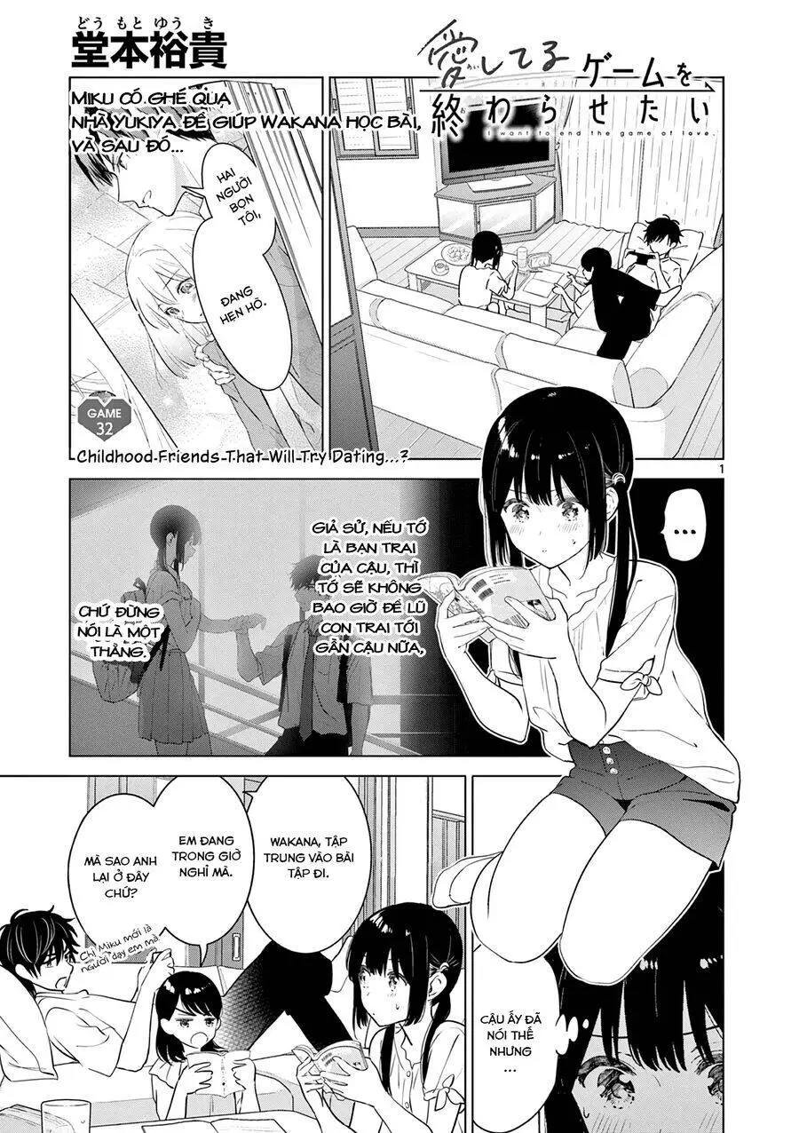 Aishiteru Game Wo Owarasetai Nettruyen ZZZ Chương 32 Page 2